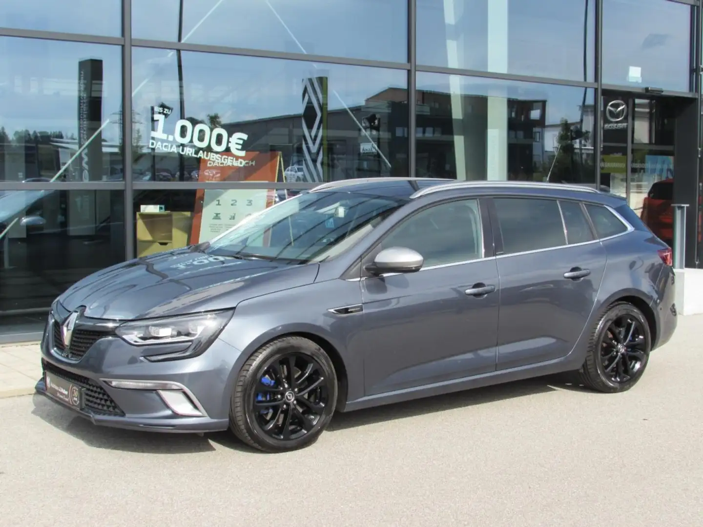 Renault Megane IV Grandtour TCe 205 Energy GT Klima Einparkhilfe Grau - 2