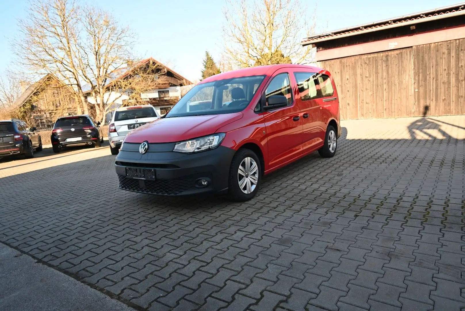 Volkswagen Caddy Maxi/Klimatr/Sitzh./ACC/Navi/Kamera Rojo - 1