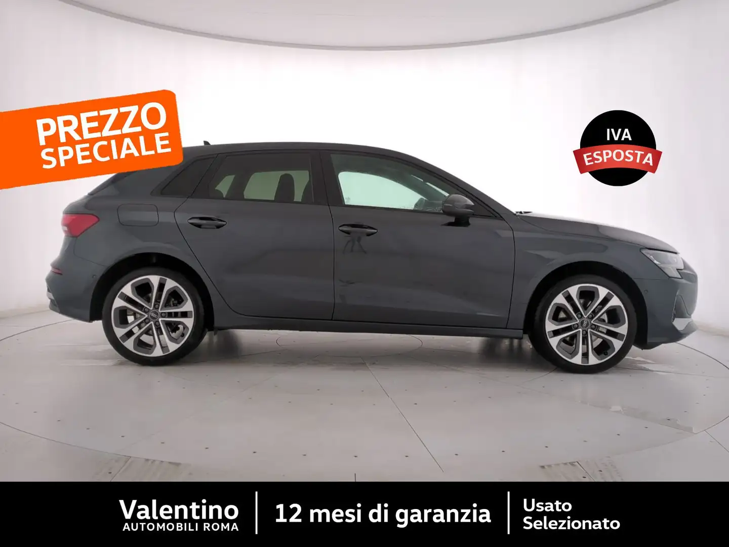 Audi A3 SPB 35 TFSI S tronic Business Advanced Grigio - 2