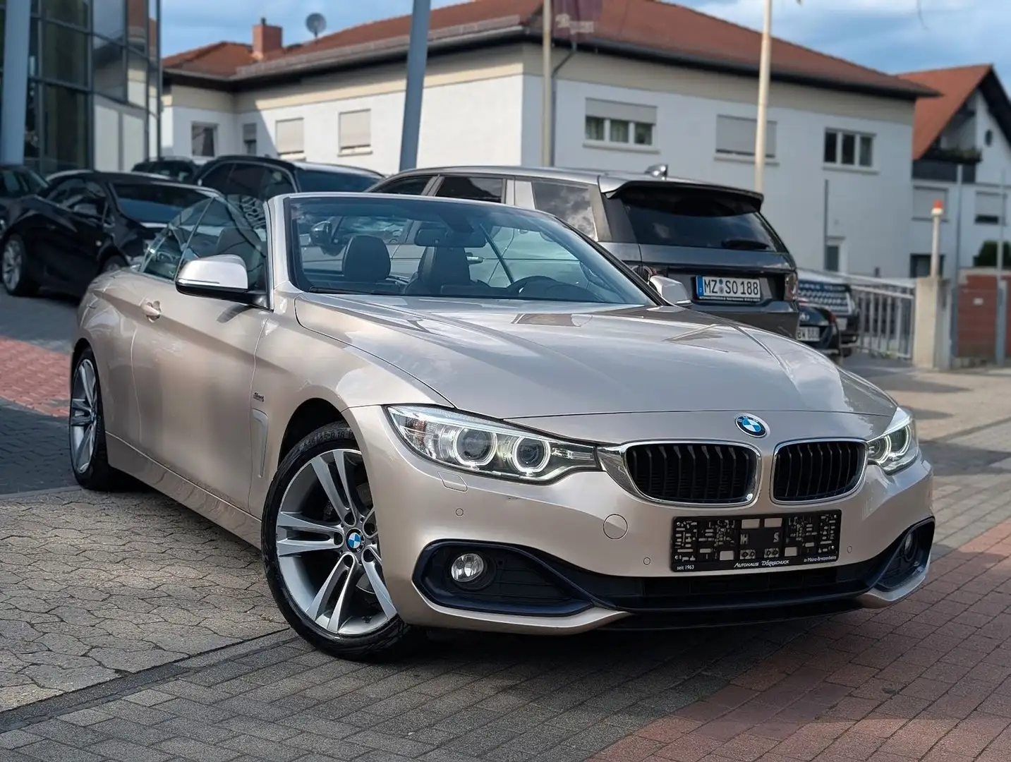 BMW 420 d Cabrio Automatik Sport Line Navi Prof. Argent - 2