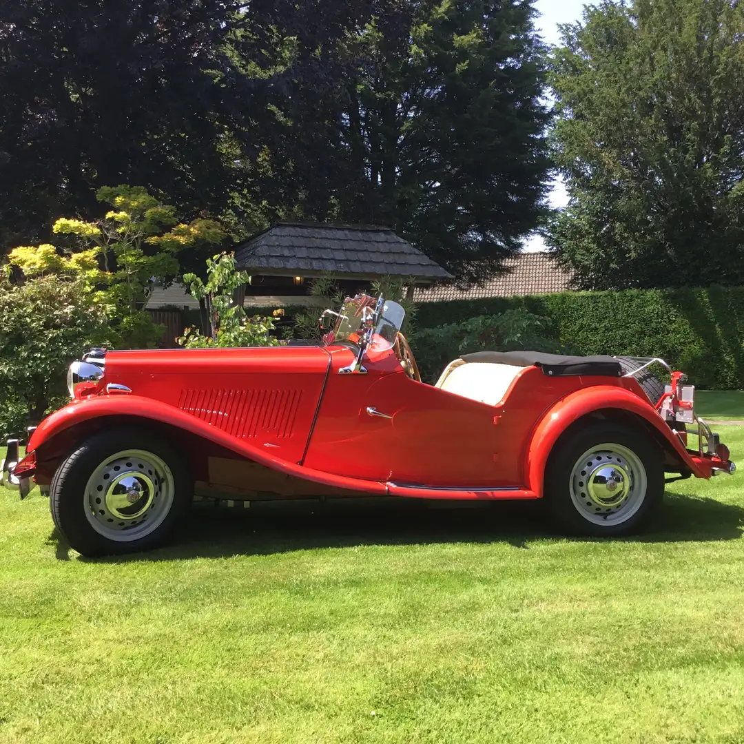 MG TD 5 speed 1951 Rojo - 2