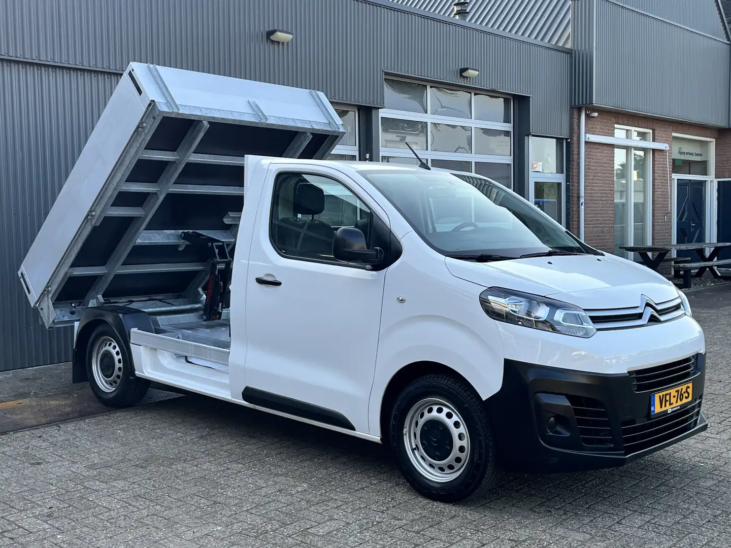 Citroen Jumpy 2.0 BlueHDI 120 kipper Cruise controle Trekhaak 19 Blanc - 1