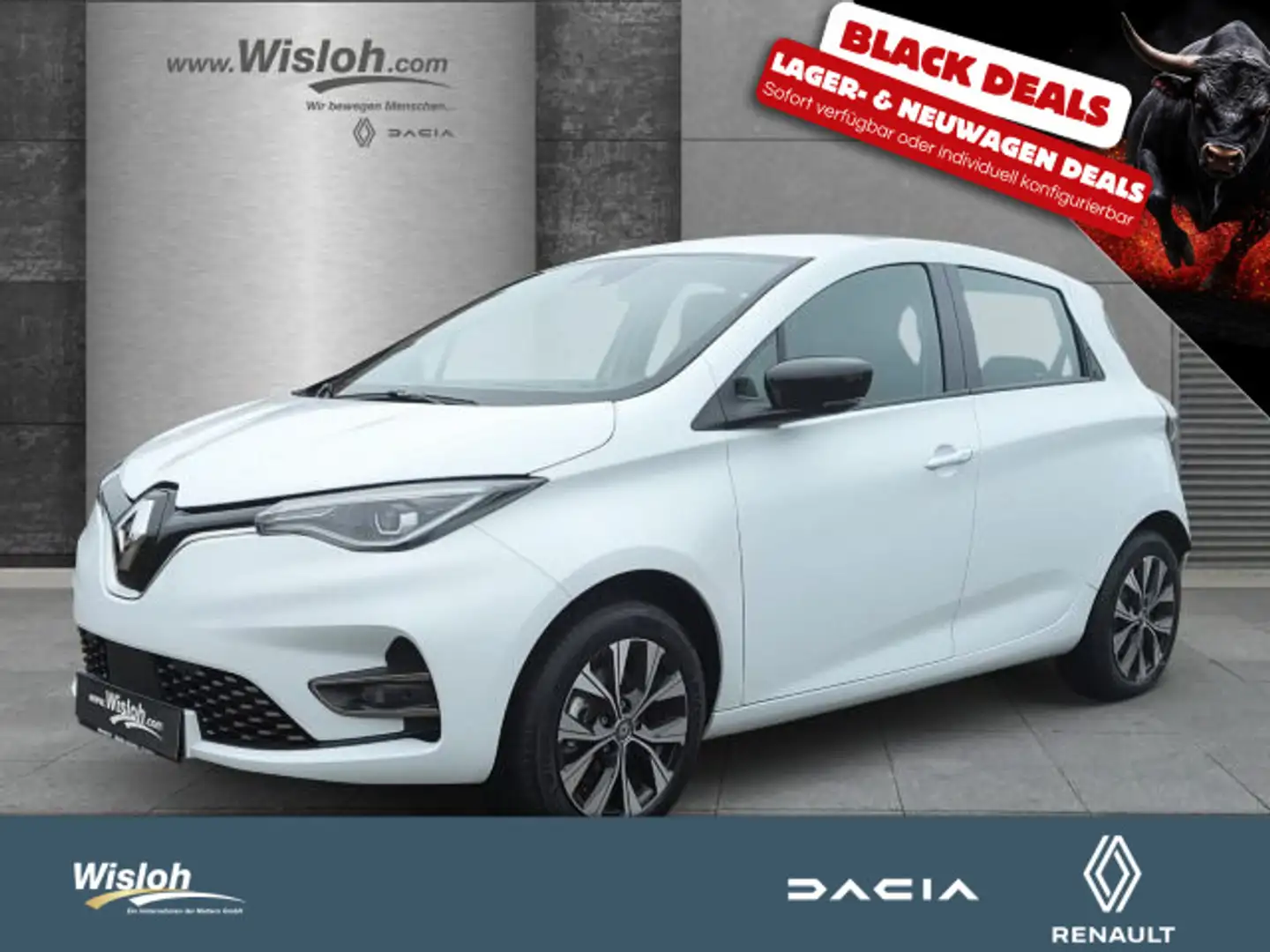 Renault ZOE Zoe R135 Evolution R135/ EV50 GJ-Reifen*SHZ Blac Weiß - 1