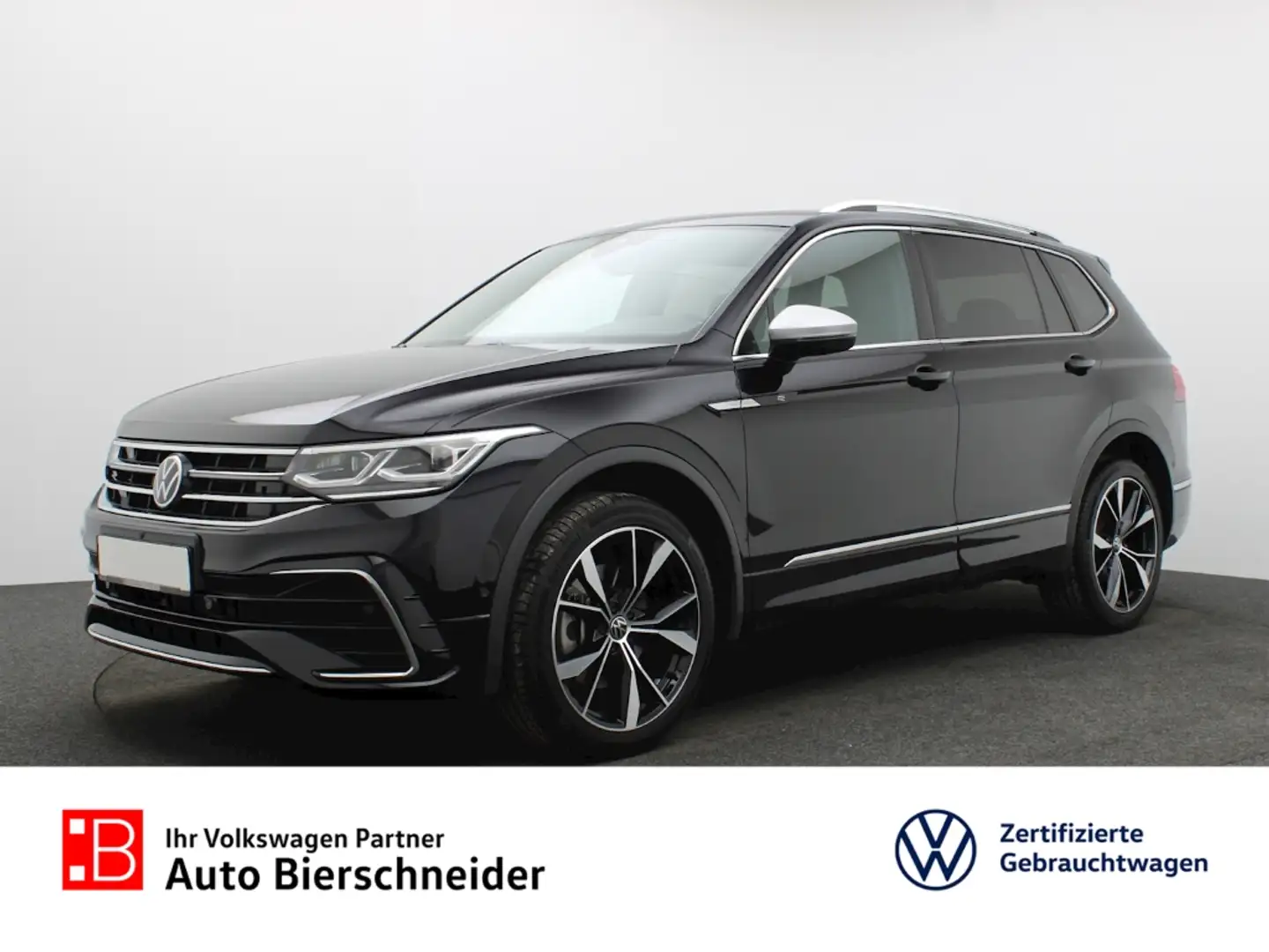 Volkswagen Tiguan Allspace 2.0 TSI DSG 4Mo. R-line 7-S. PANO AHK 20 MISANO AR Schwarz - 1