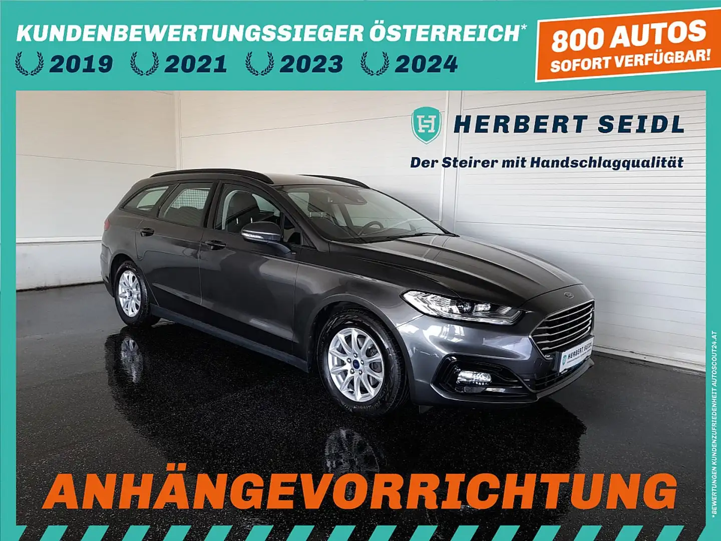 Ford Mondeo Turnier 2,0 EcoBlue Aut. *ADAPT LED / NAVI / AH... Grau - 1