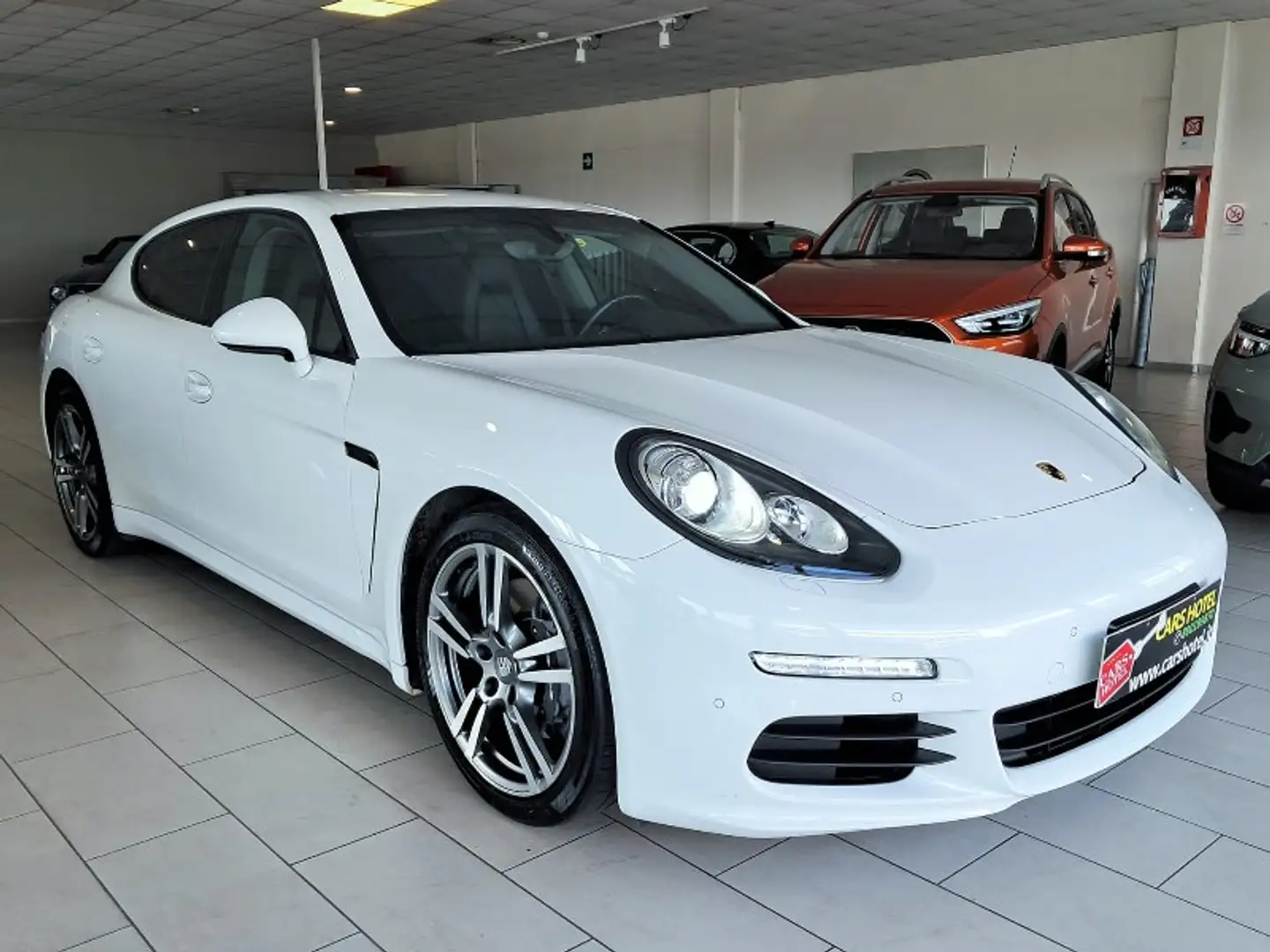 Porsche Panamera 3.0 Diesel Blanc - 2
