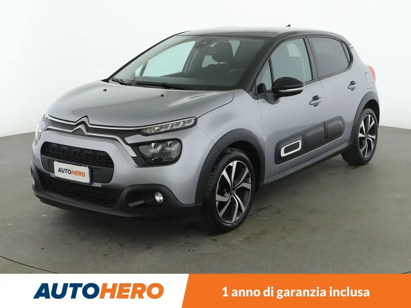 Citroen C3 1.2 PureTech Shine Pack 110 CV Grigio - 1