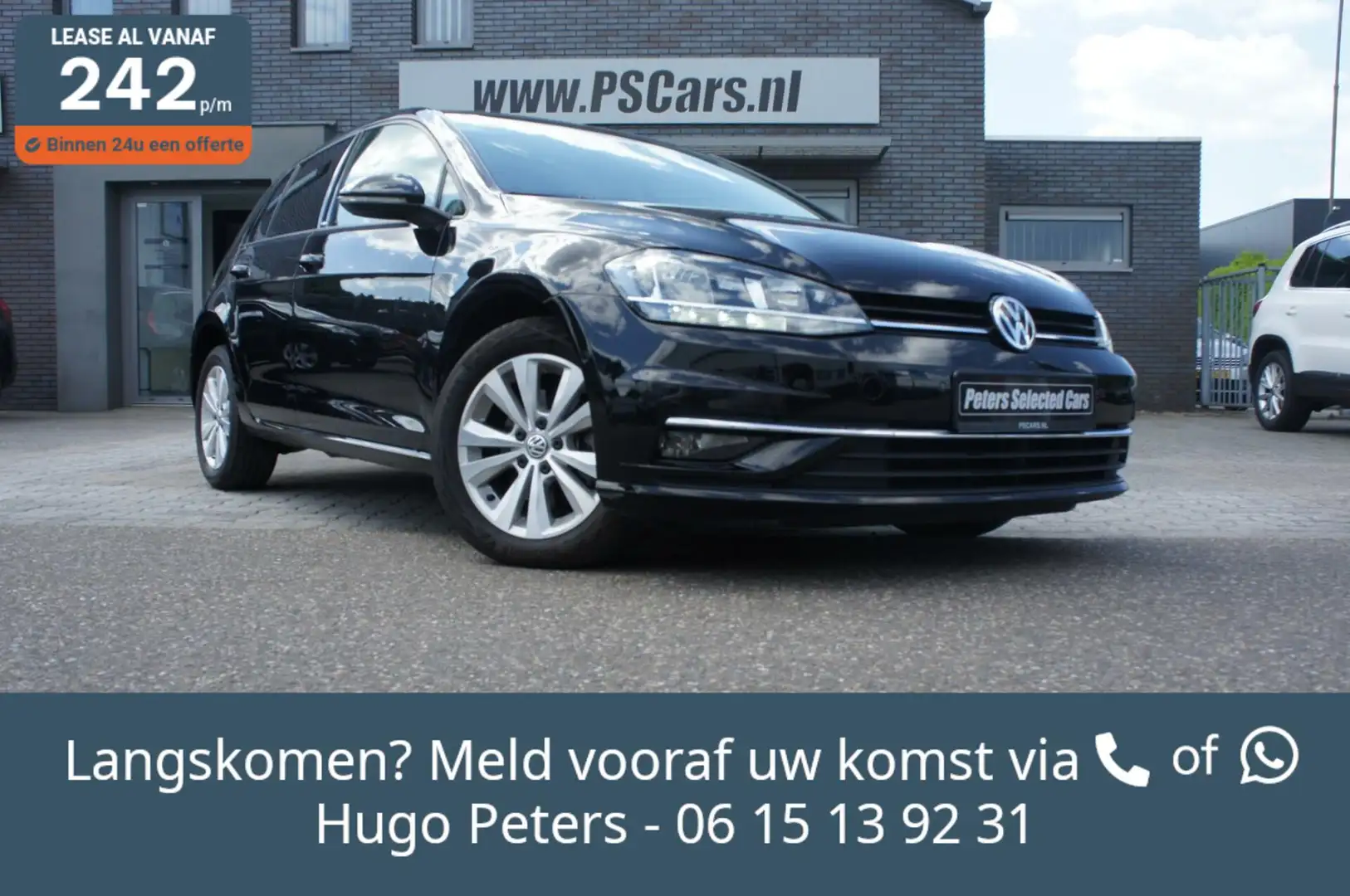 Volkswagen Golf 1.4 TSI Comfortline Zwart - 1