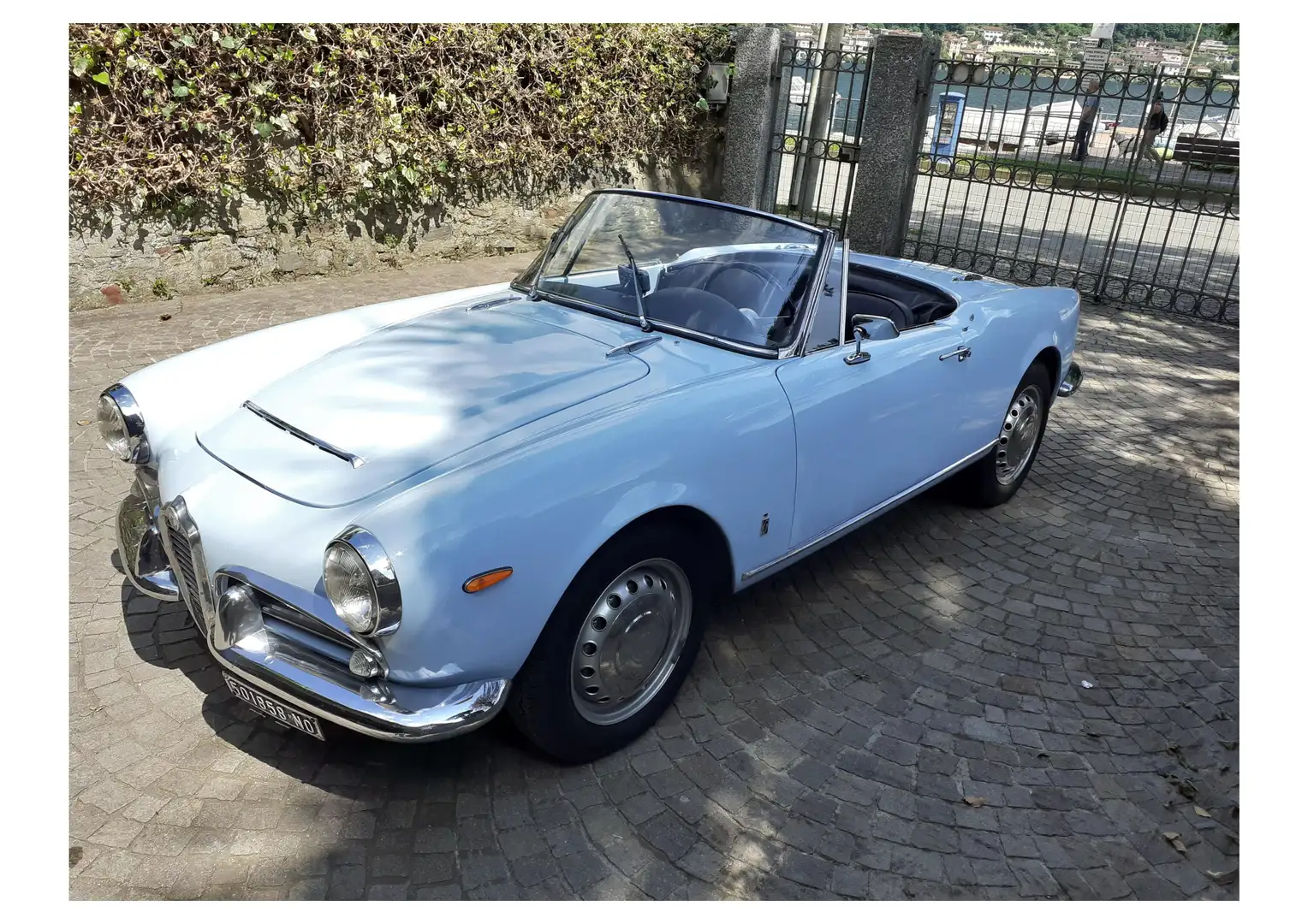 Alfa Romeo Giulia spider Azul - 2