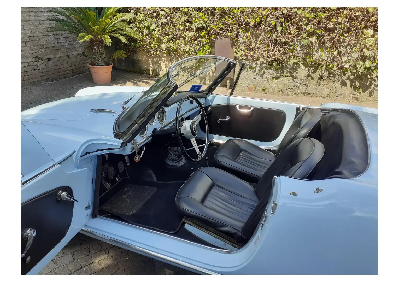 Alfa Romeo Giulia spider Azul - 1