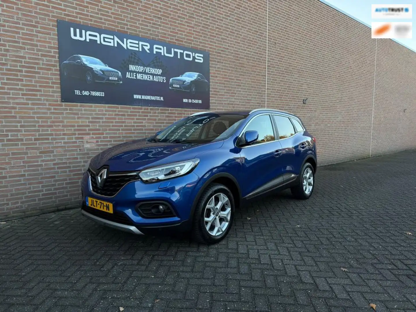 Renault Kadjar 1.3 TCe Intens Keylesgo+Entry Camera Navi Wegdraai Blu/Azzurro - 1