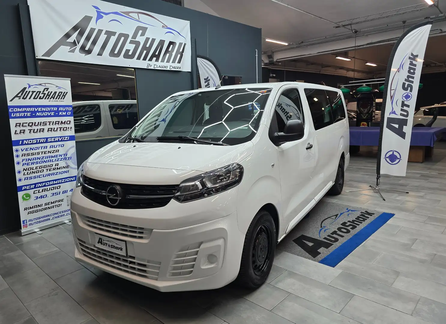 Opel Vivaro VIVARO LIFE EXTRA LUNGO 1500 120CV 9P Blanco - 2