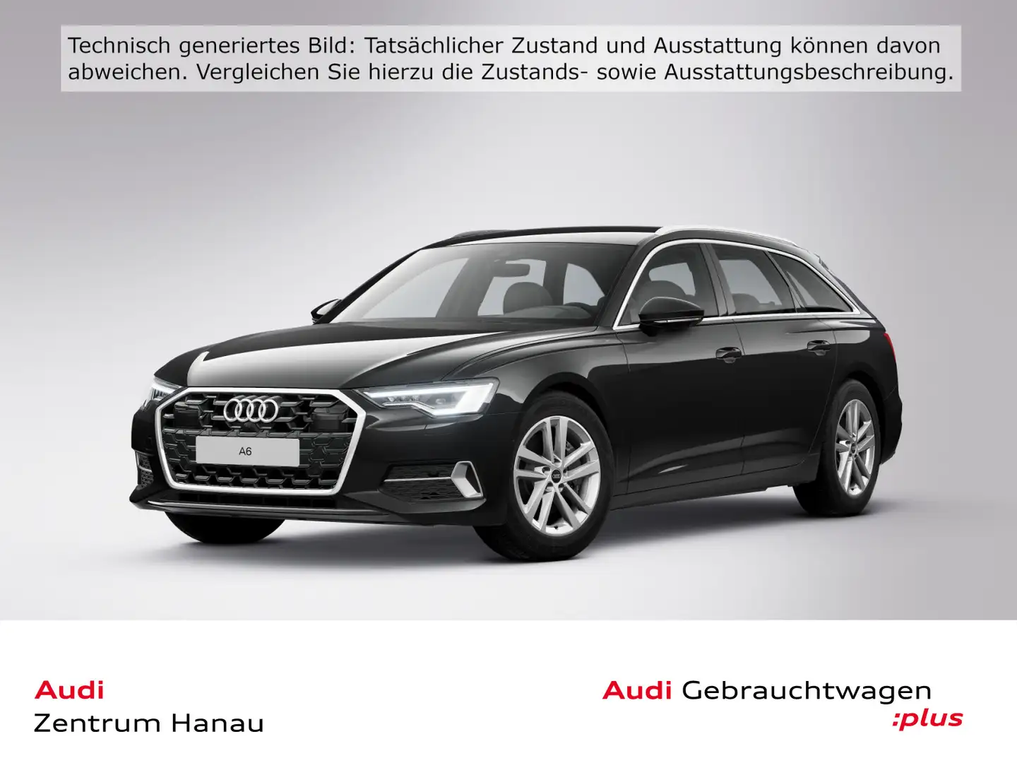 Audi A6 45 TFSI advanced*AHK*LEDER*NAVI-PLUS*LE Schwarz - 1