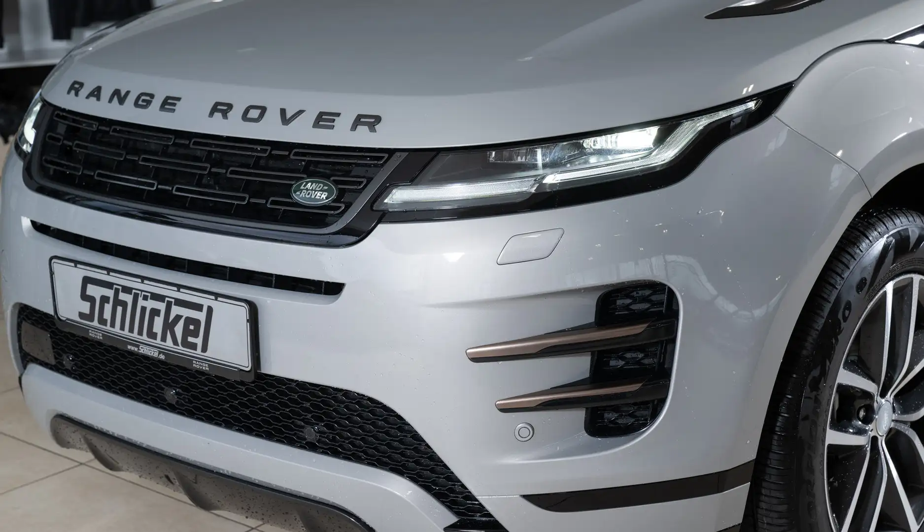 Land Rover Range Rover Evoque D200  Dynamic SE Navi Leder Panoramaschiebedach Grau - 2