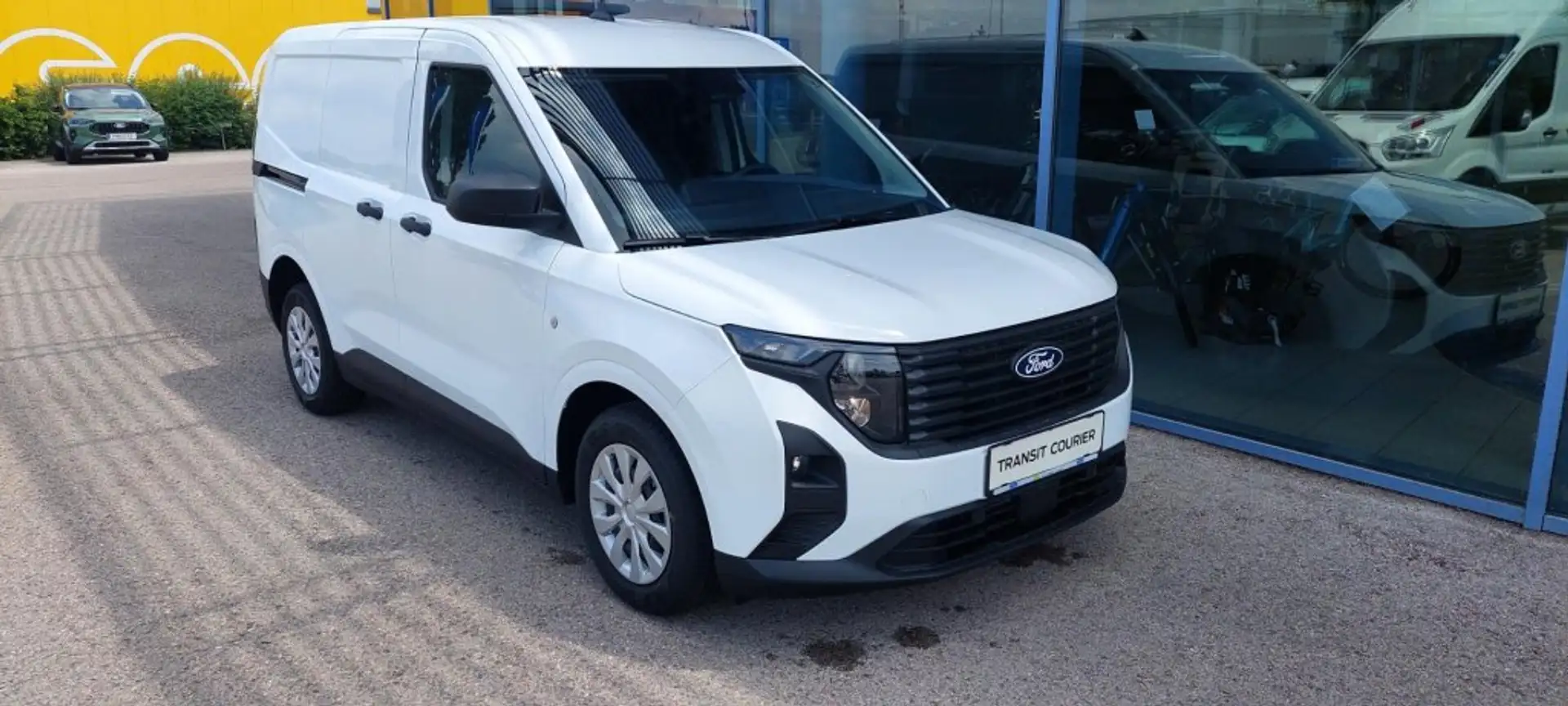 Ford E-Transit Transit Courier Trend KW 1,5 EBL 100PS M6 Weiß - 1