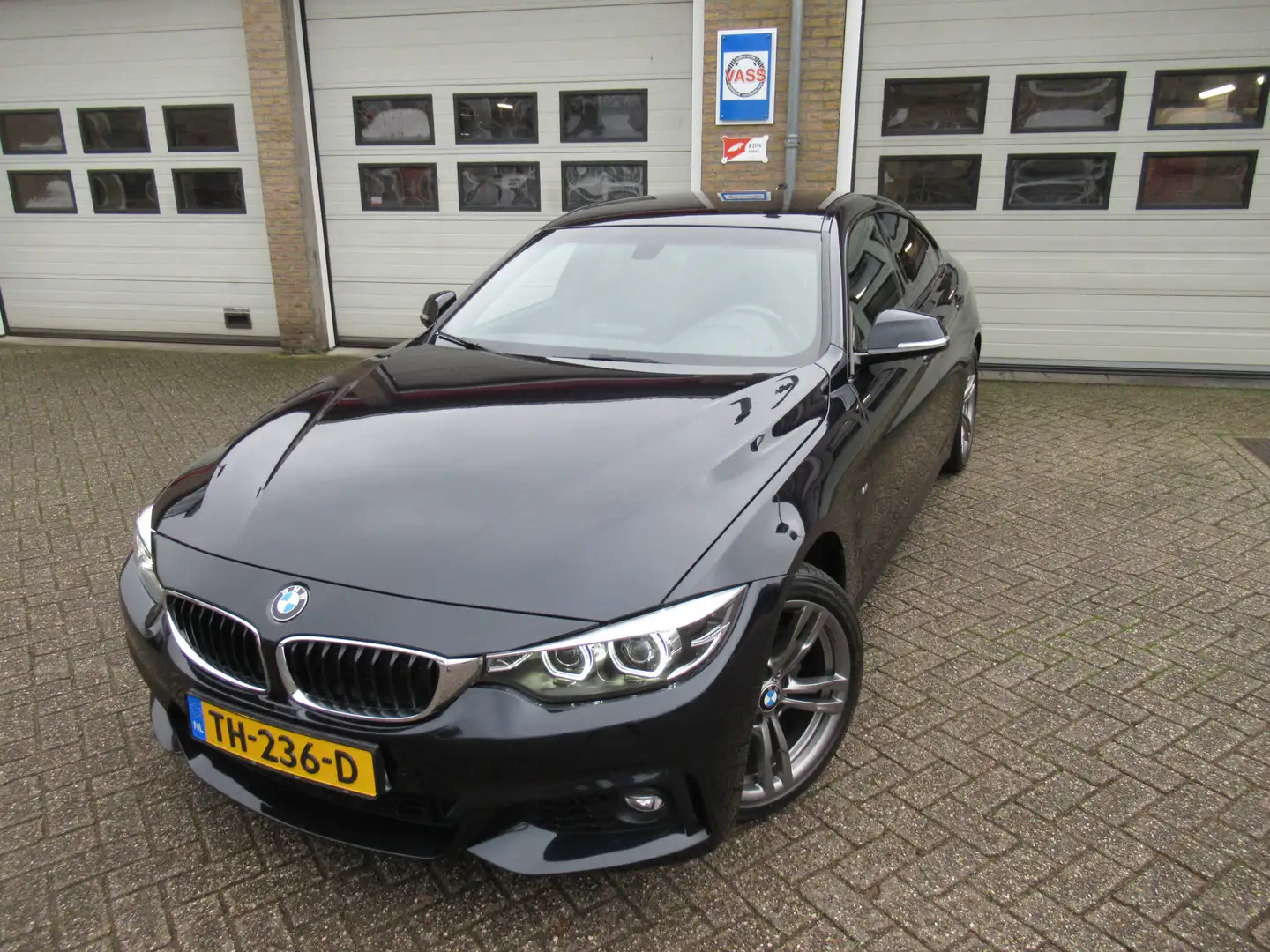 BMW 418 4-serie Gran Coupé 418i Executive M-sport Noir - 1