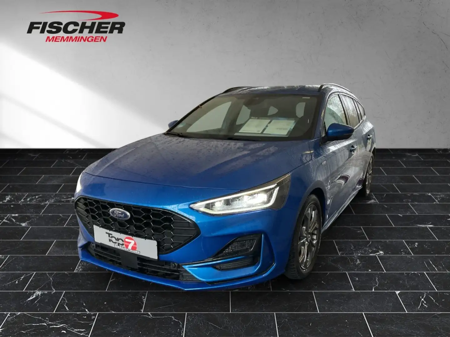 Ford Focus ST-Line Bluetooth Navi LED Klima el. Fenster Blau - 2