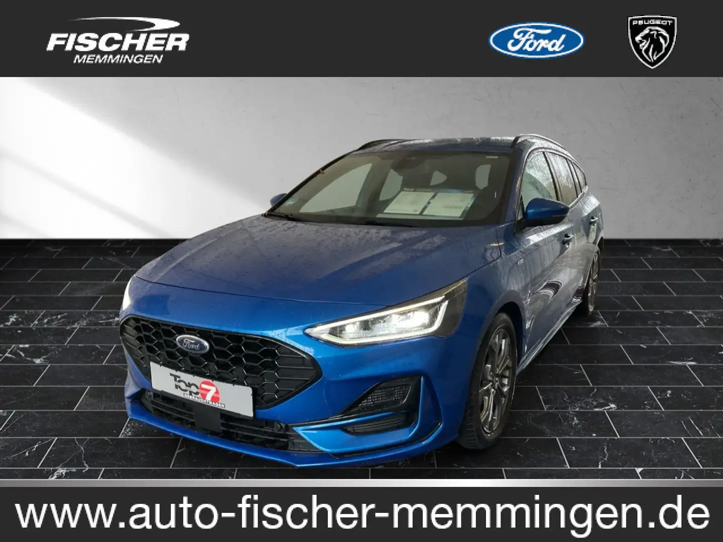 Ford Focus ST-Line Bluetooth Navi LED Klima el. Fenster Bleu - 1