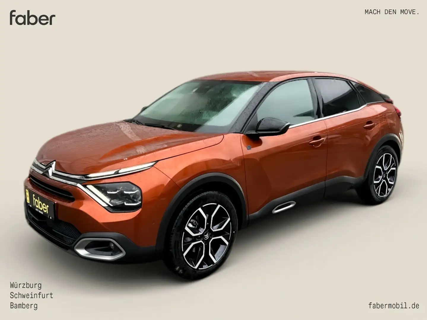 Citroen C4 e-Shine *AHK*DAB*Navi* Naranja - 2