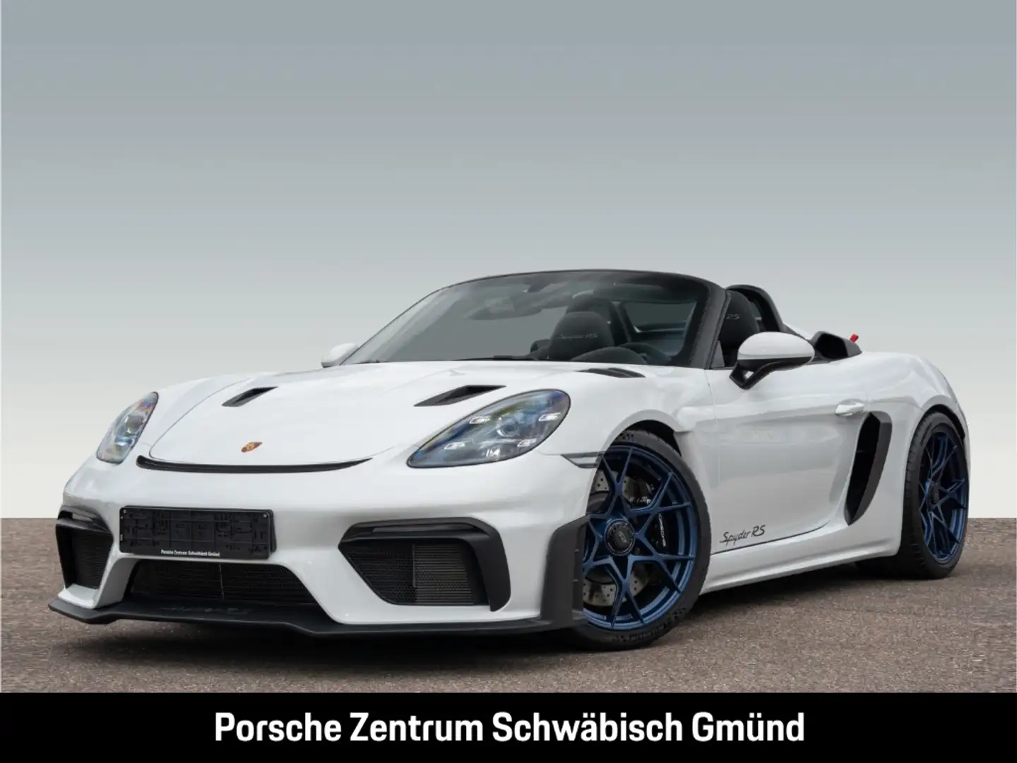 Porsche 718 Spyder RS BOSE Sportabgasanlage Chrono Paket Weiß - 1