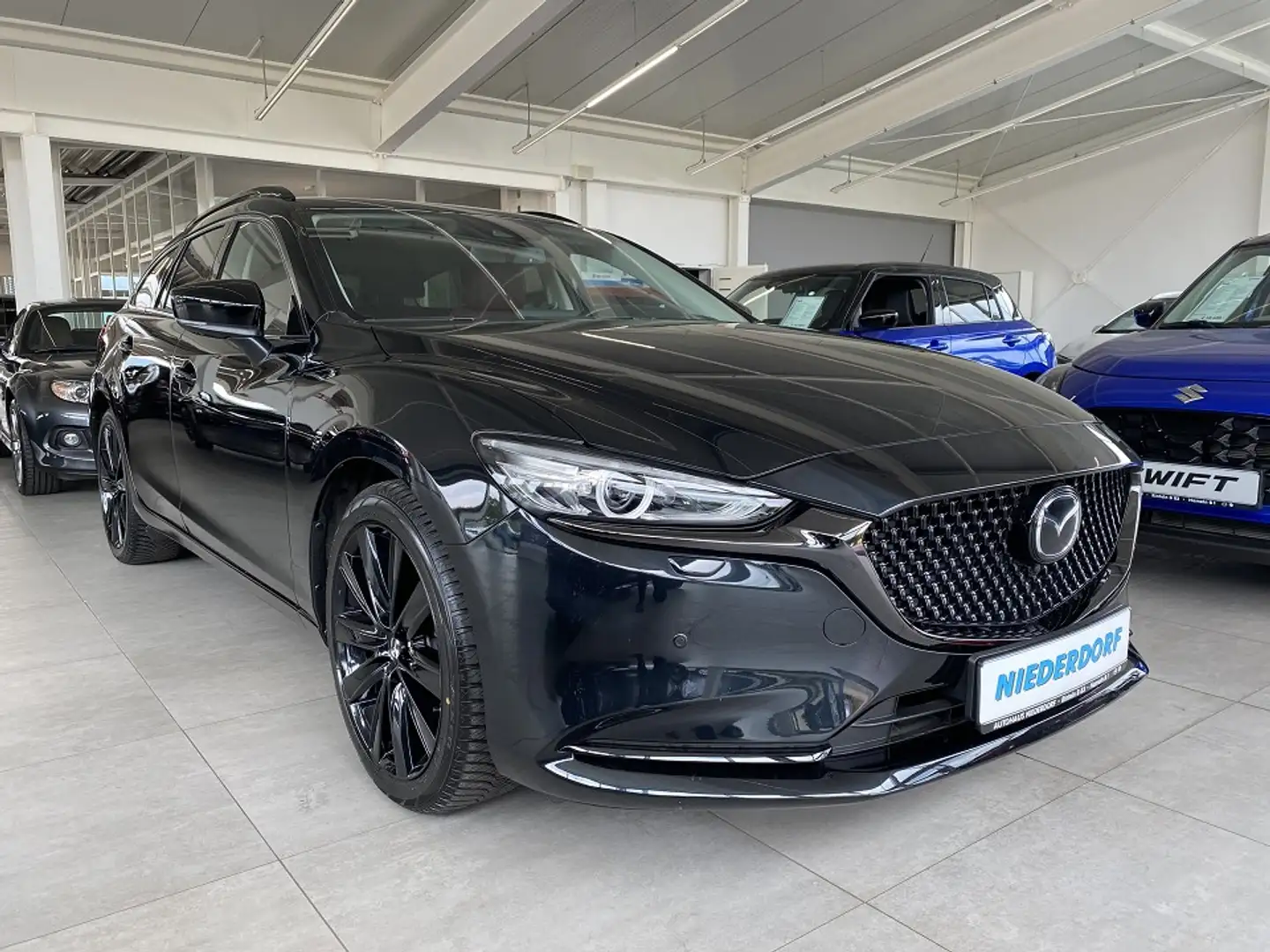 Mazda 6 Kombi 2.5 Homura, GLASSCHIEBEDACH, ALLWETTER Schwarz - 1