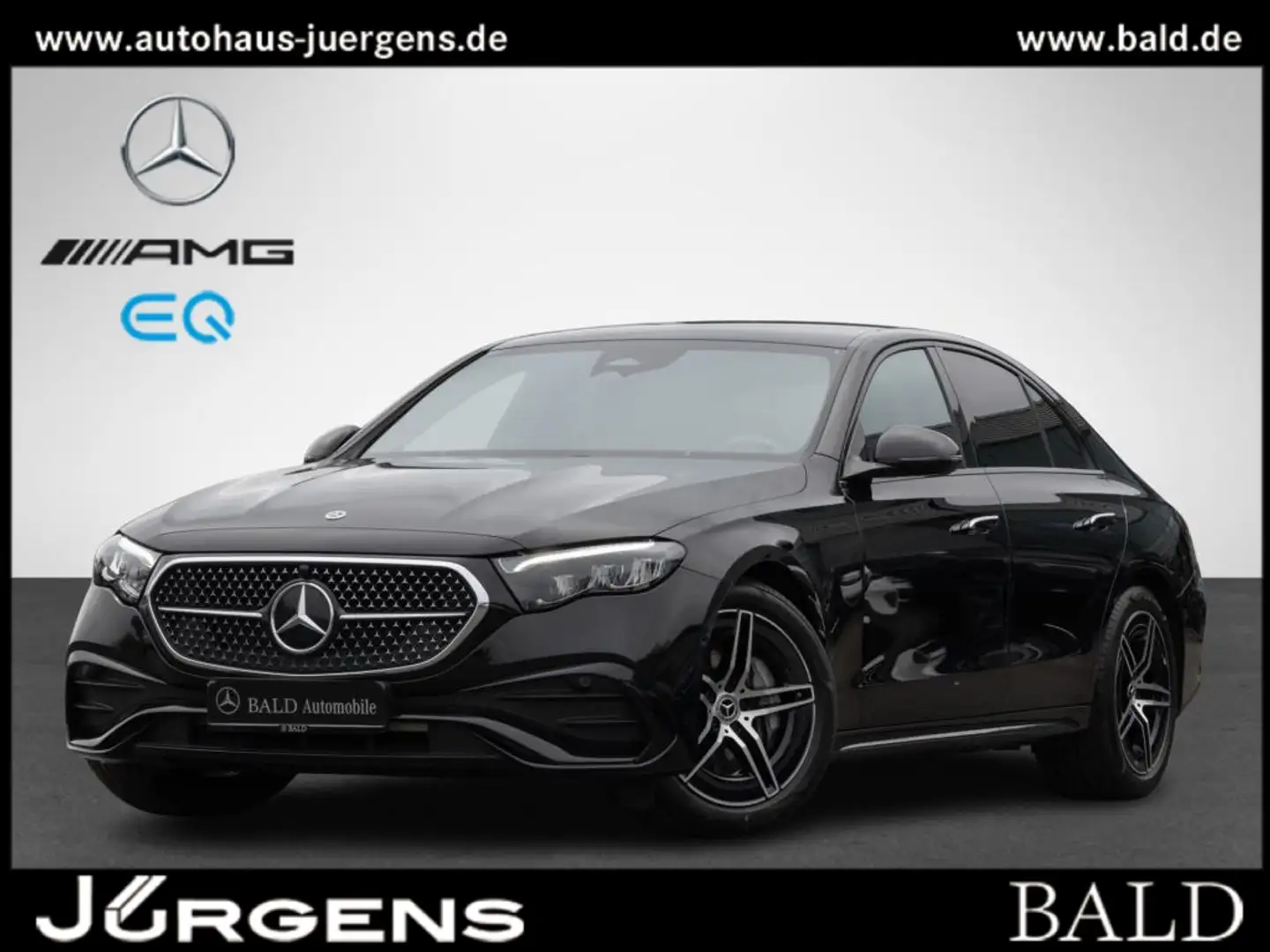 Mercedes-Benz E 220 d AMG-Sport/LED/Cam/Night/Distr/Totw/19' Zwart - 2