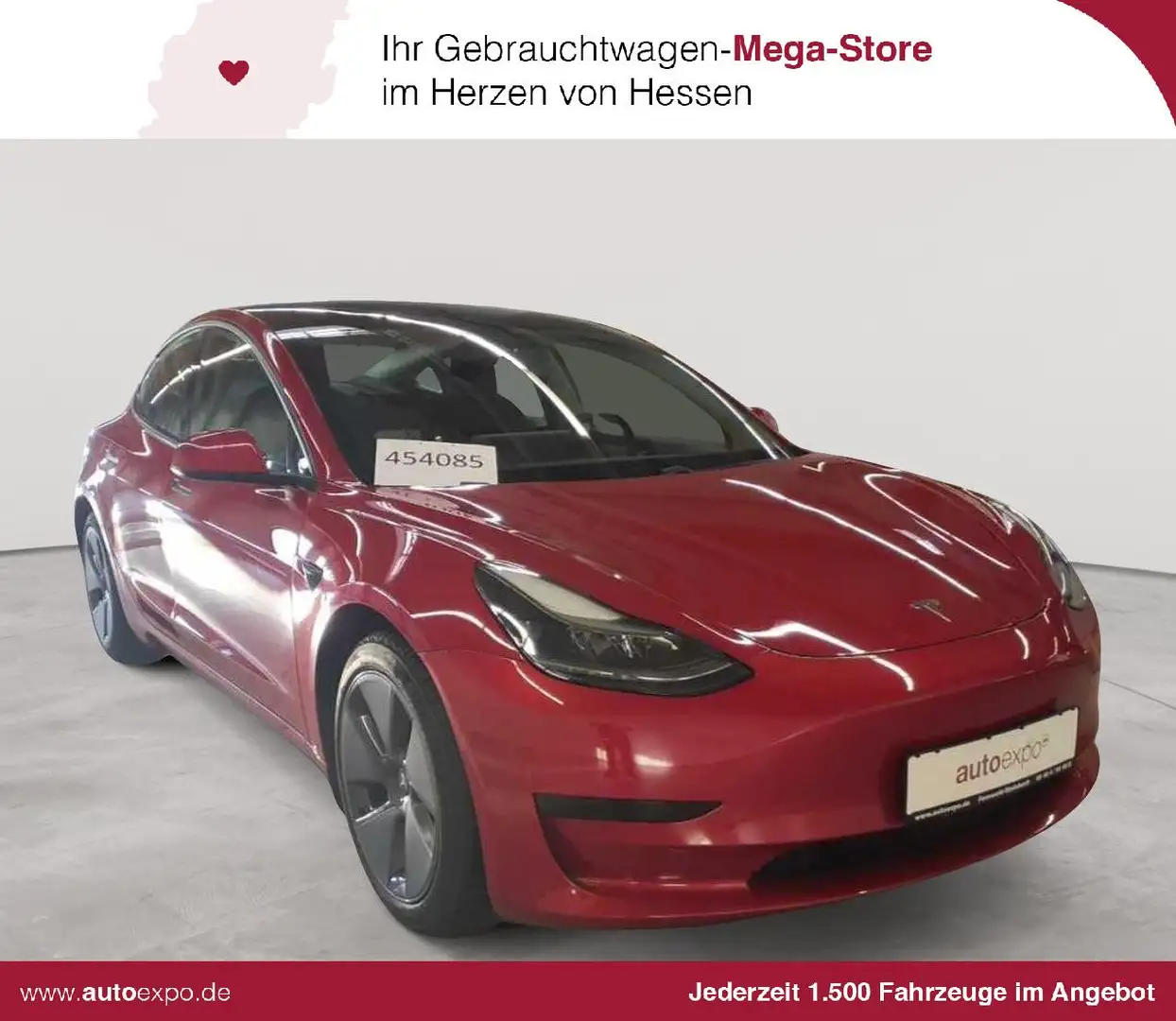 Tesla Model 3 Standard Reichweite Plus Hinterradantrieb Rot - 1