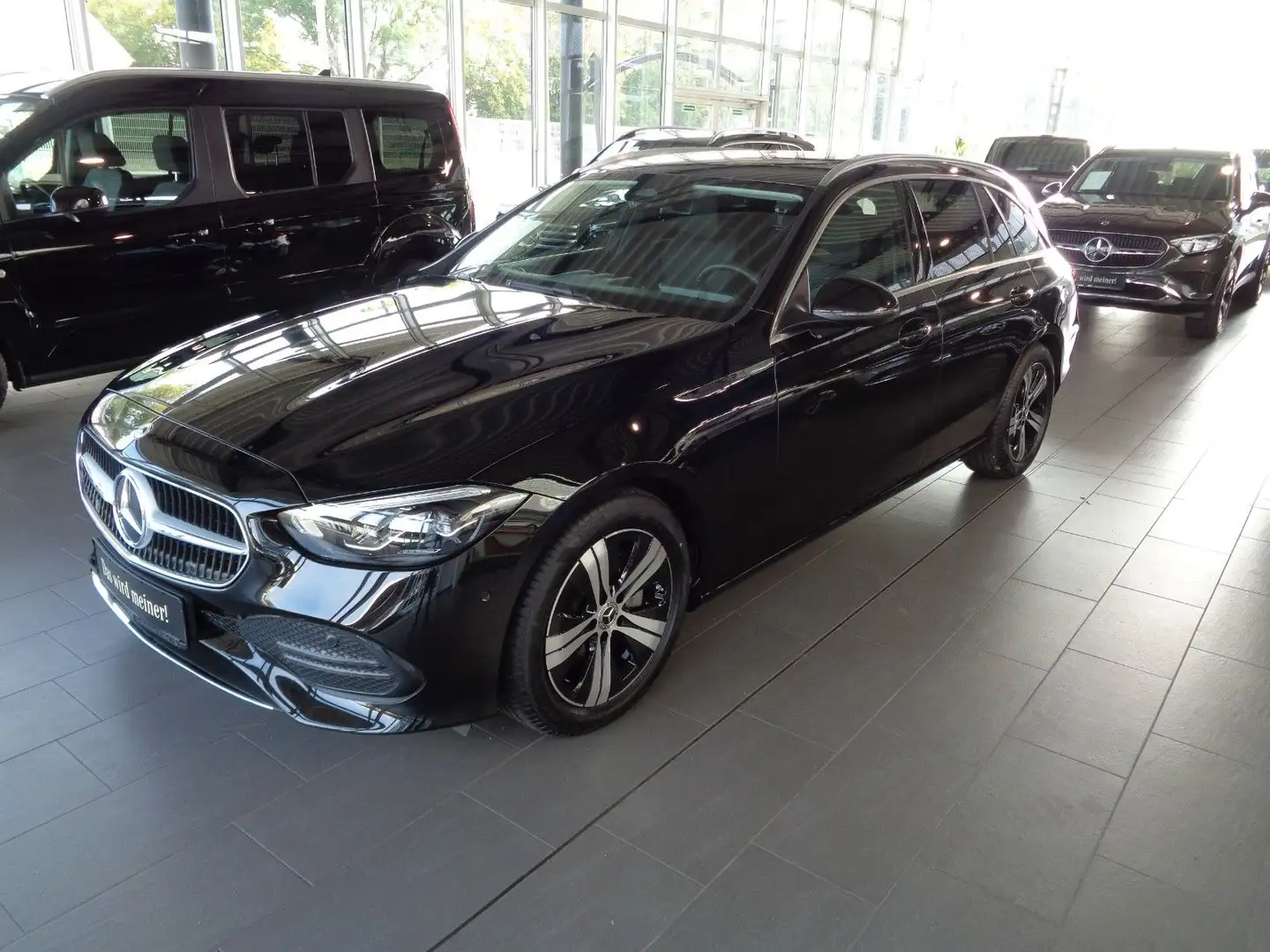 Mercedes-Benz C 180 T,LED,KAMERA,NAVI,SPUT,TW,NP:52.616,-EURO Schwarz - 1