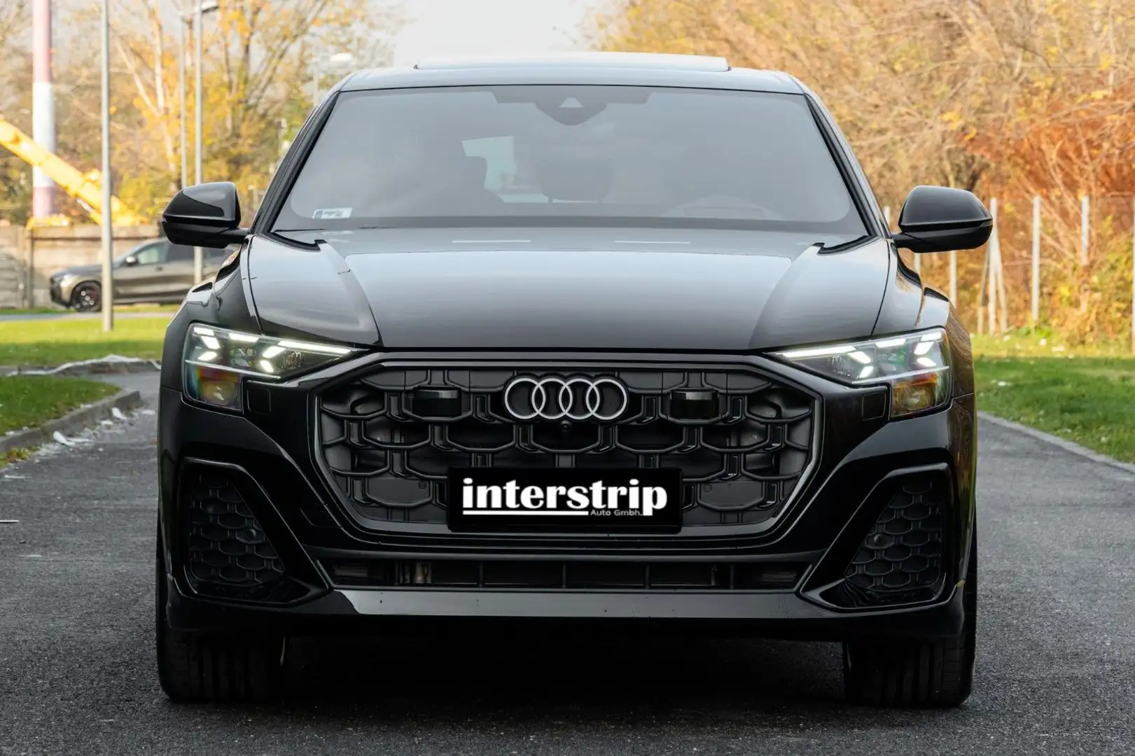Audi Q8 50 TDI SLINE.MATRIX.LUFT.PANO.B&O.HUD.LHZ.AHK Schwarz - 2