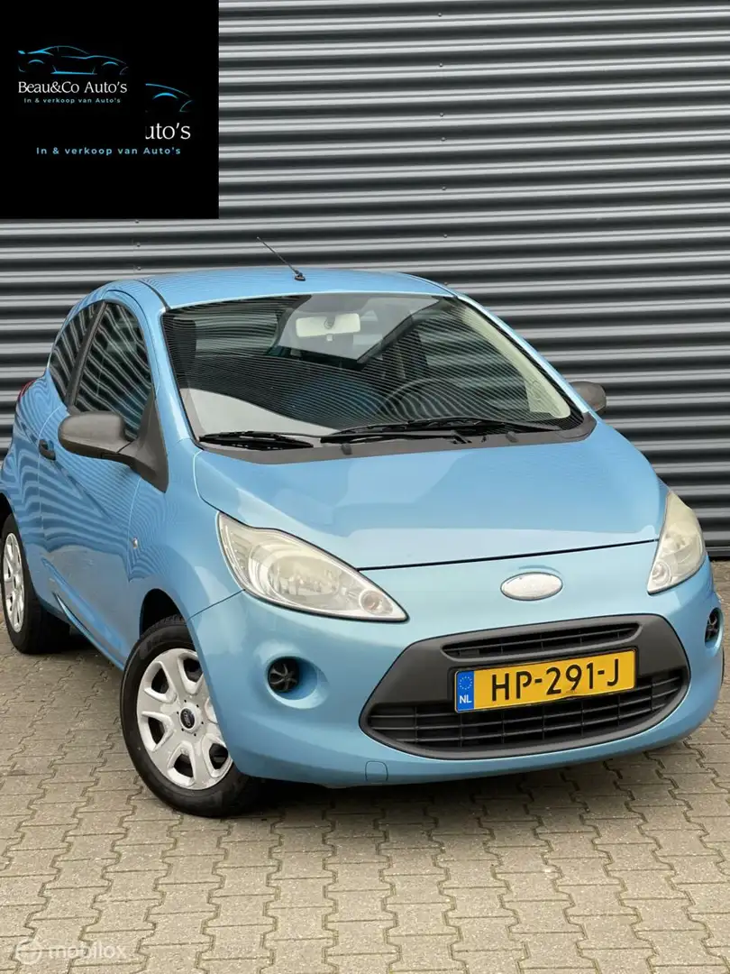 Ford Ka/Ka+ 1.2 | Airco | Nieuwe apk!| 1e NL eig Kék - 1