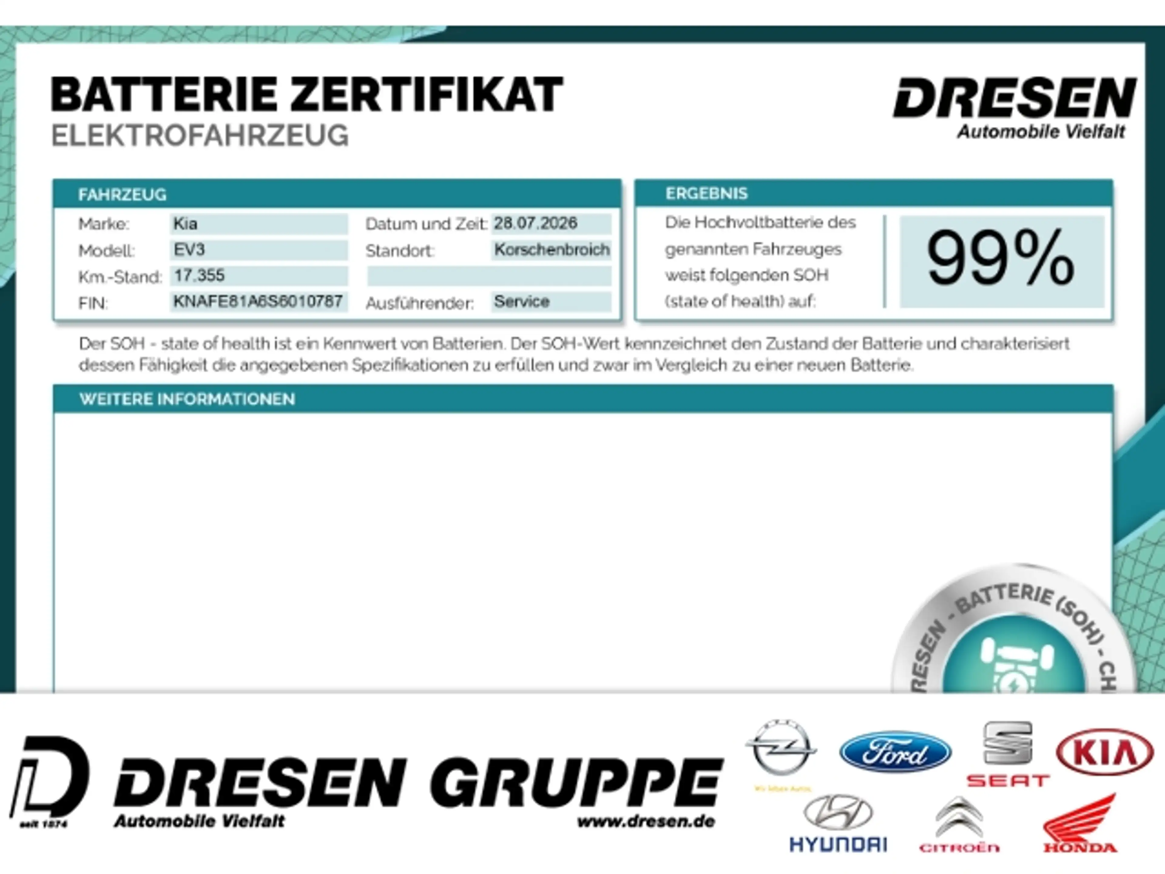Kia EV3 GT-line 81,4kWh Klima,Navi,DAB,Kamera,Carplay,Temp — photo 13