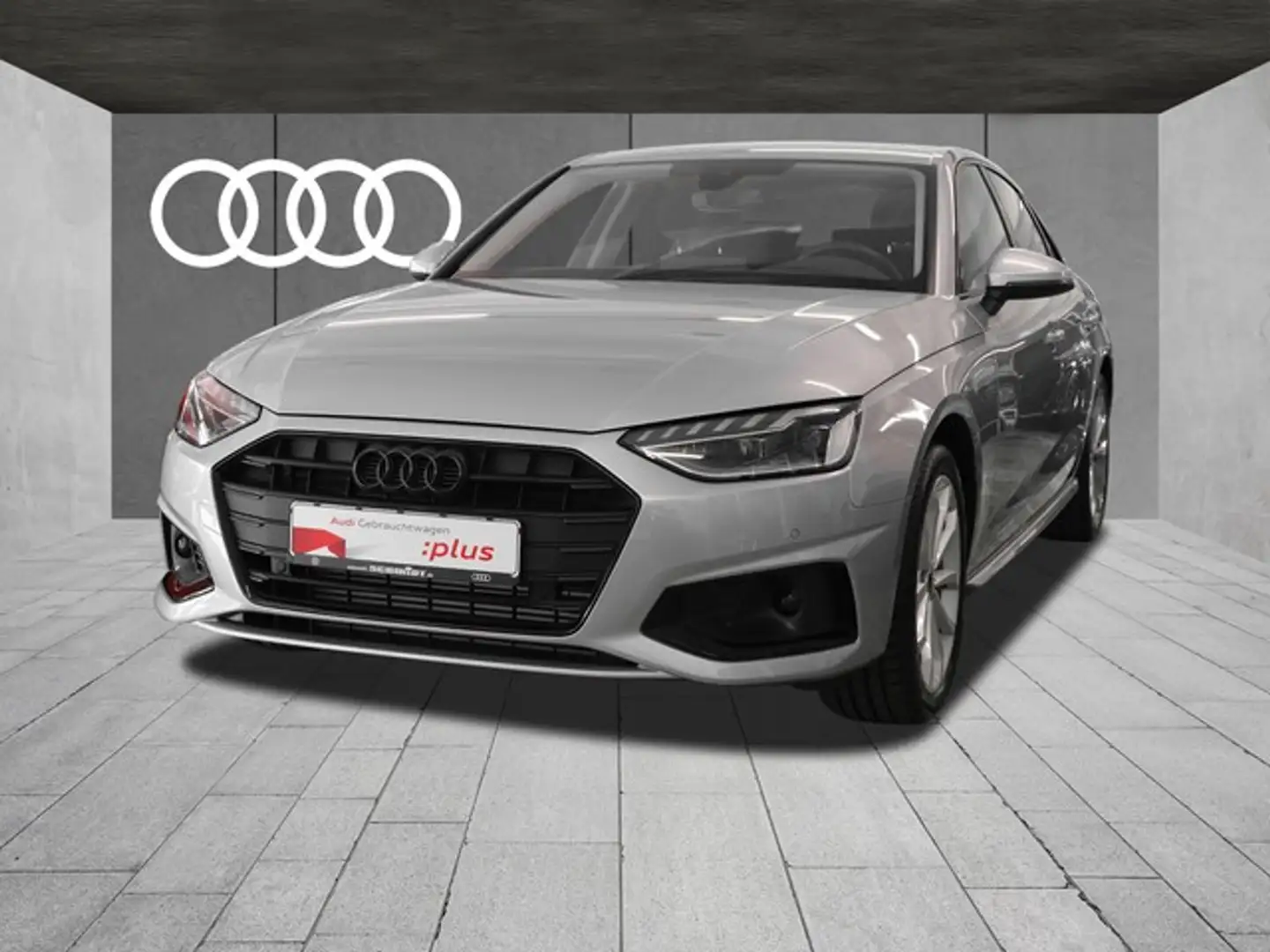 Audi A4 35 TFSI Advanced LED Sports. LM18 Navi+ AHK ACC Argento - 2