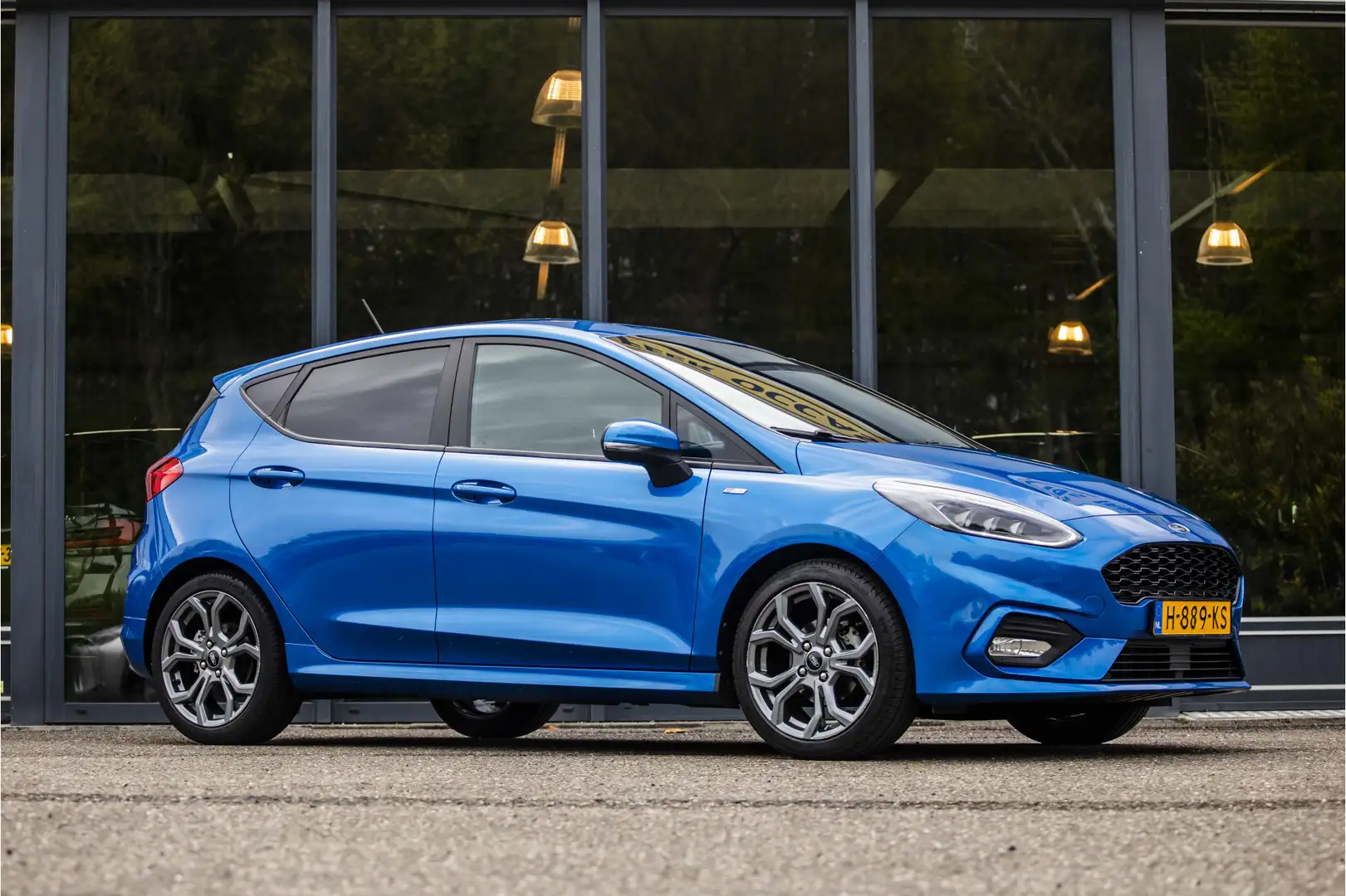 Ford Fiesta 1.0 EcoBoost ST-Line Blau - 1