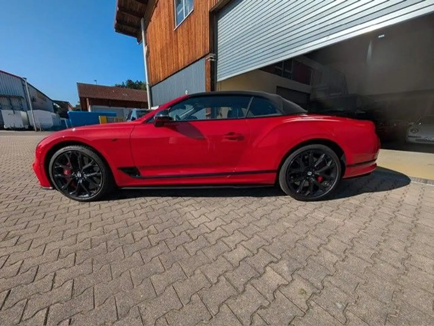 Bentley Continental GTC S V8*NAIM*CARBON*ROTATING DISP** Rouge - 2