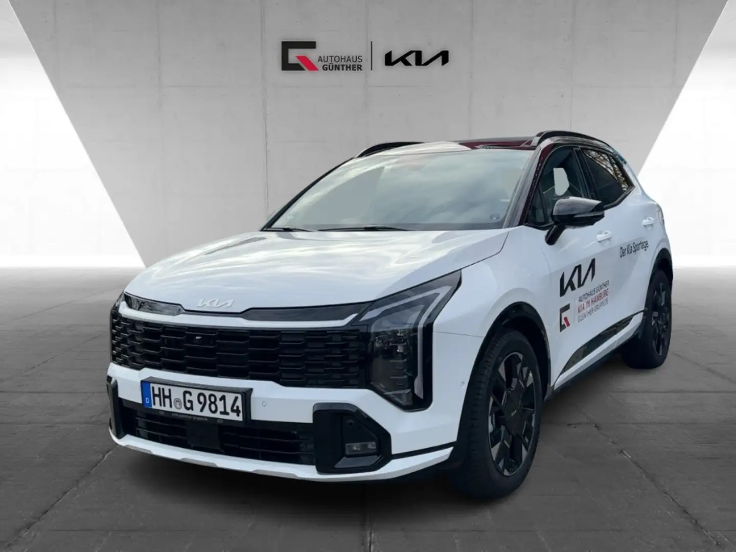 Kia Sportage GT-Line 1.6T AWD DCT Snd Glasd. DriveWise Weiß - 1