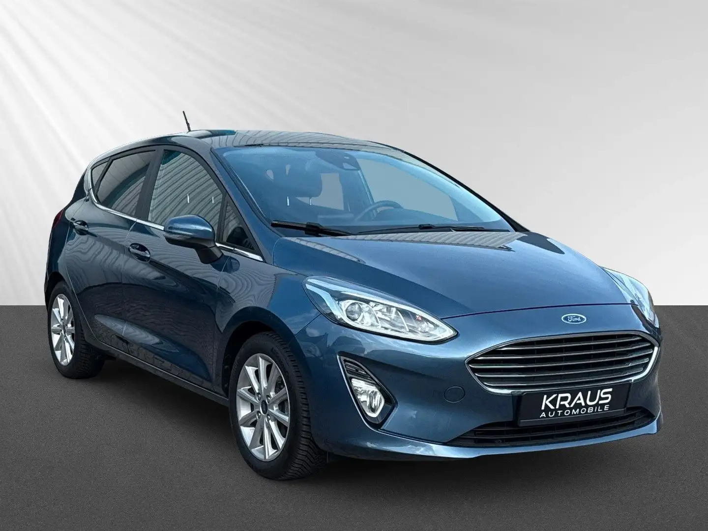 Ford Fiesta 1.0 Titanium SPUR KLIMA FRONT SHZ MFL APP Blu/Azzurro - 1