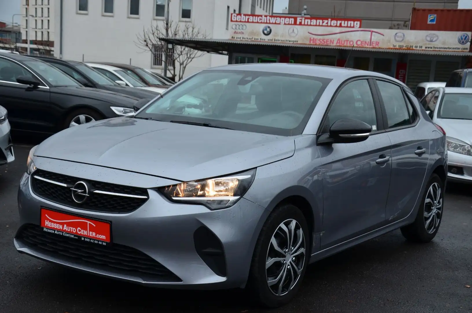 Opel Corsa 1.5D Edition*1.HAND*Navi*Klima*ESP*MFL*TOP Gris - 1