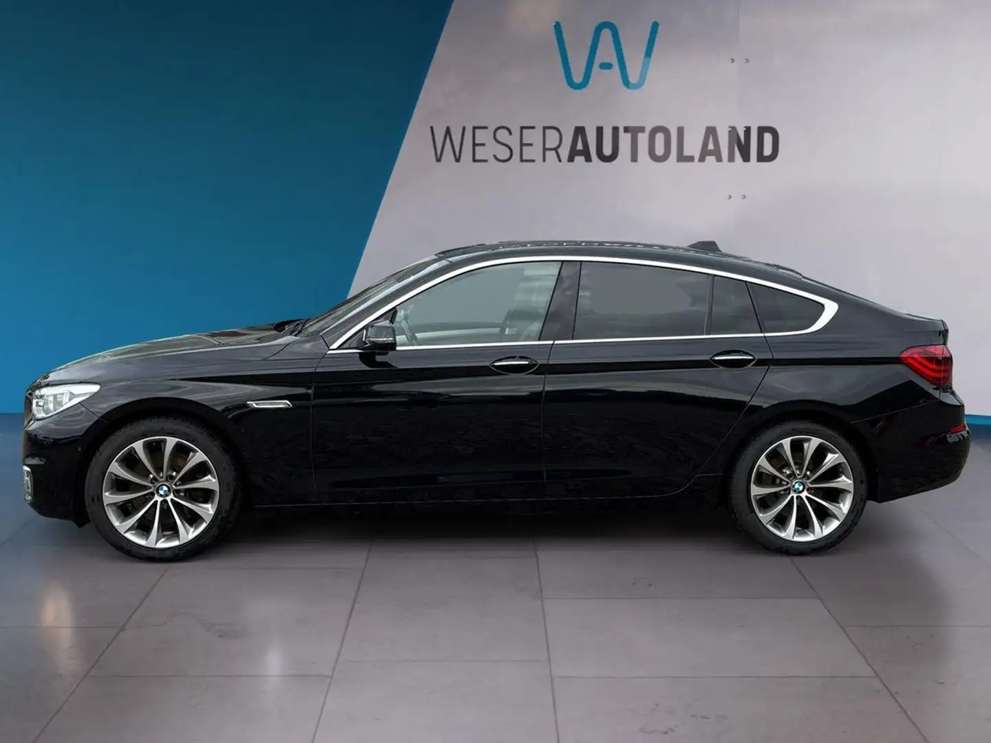 BMW 530 d GT xDrive ACC HUD PANO AHK MEMORY LEDER CAM Noir - 2