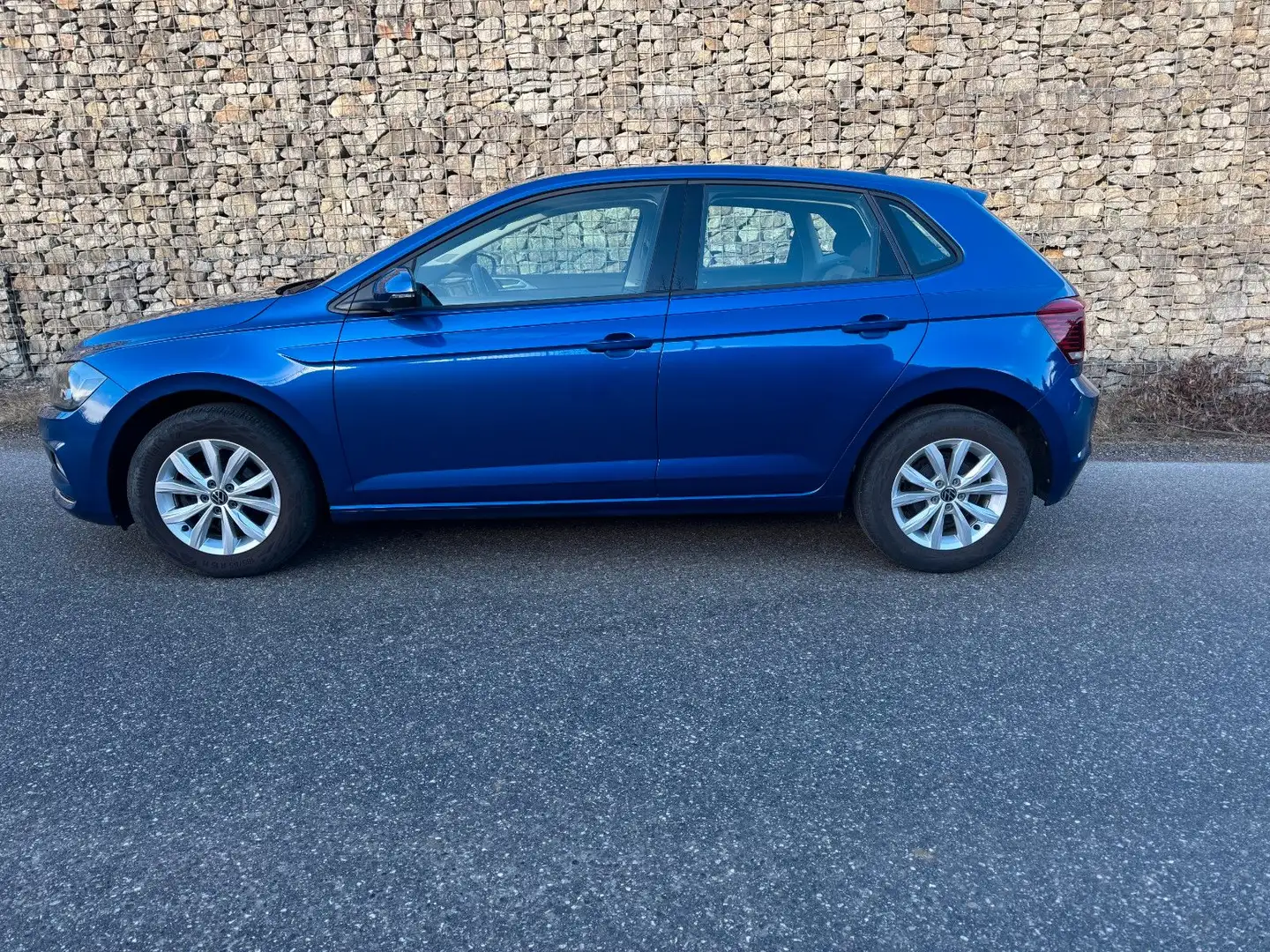 Volkswagen Polo VI TSI Highline/PDC/FSE/SHZ Bleu - 1