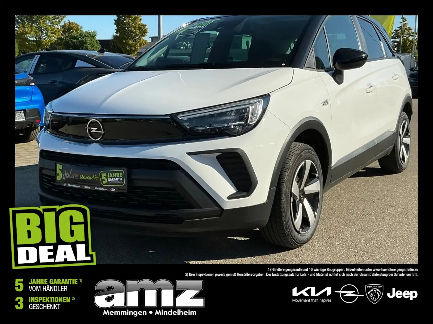 Opel Crossland 1.2 Turbo Edition Winterpaket*KameraPDC Weiß - 1