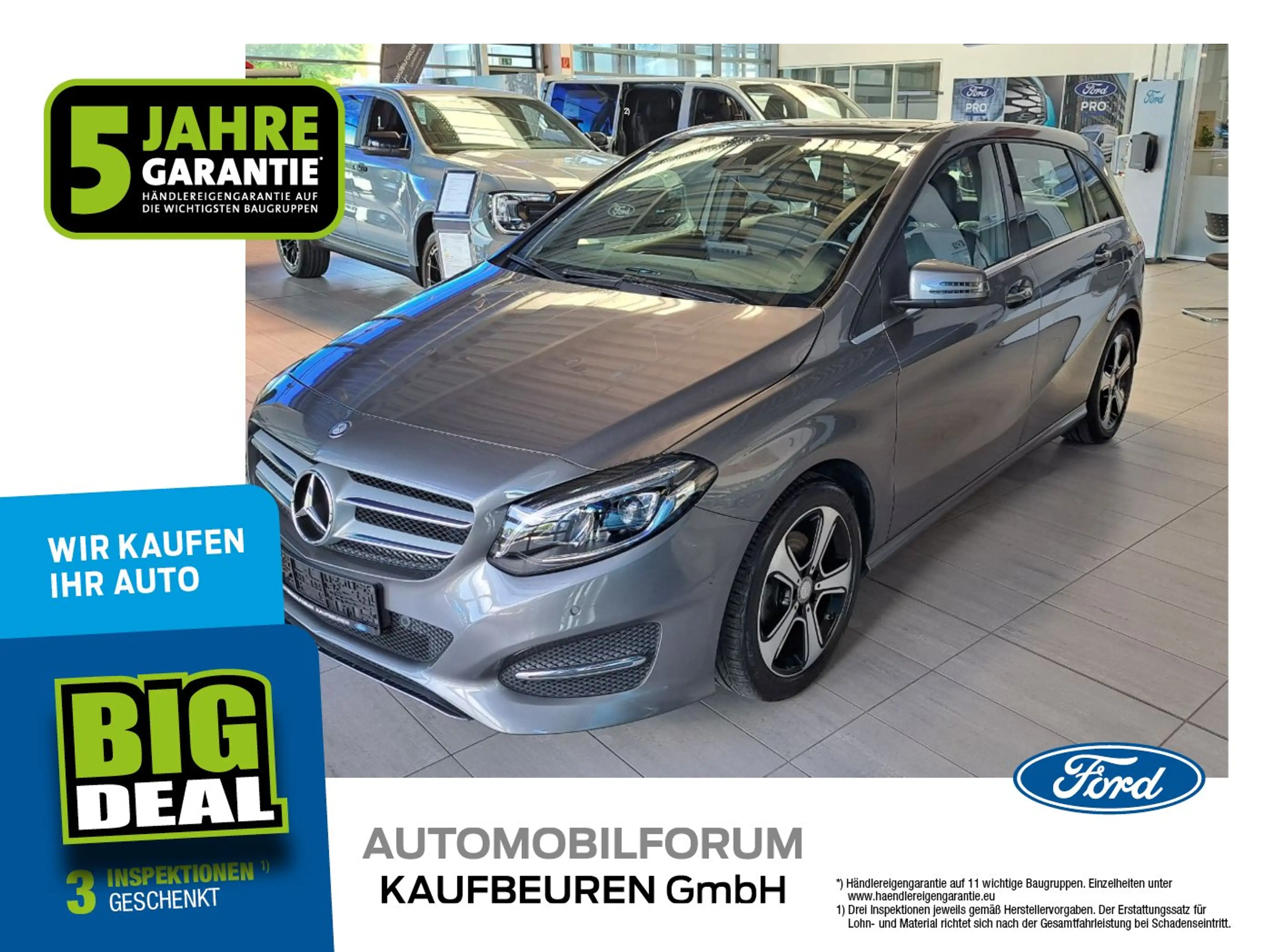 Mercedes-Benz B 220 4Matic Urban AWD LED Navi Pano SHZ Kam.