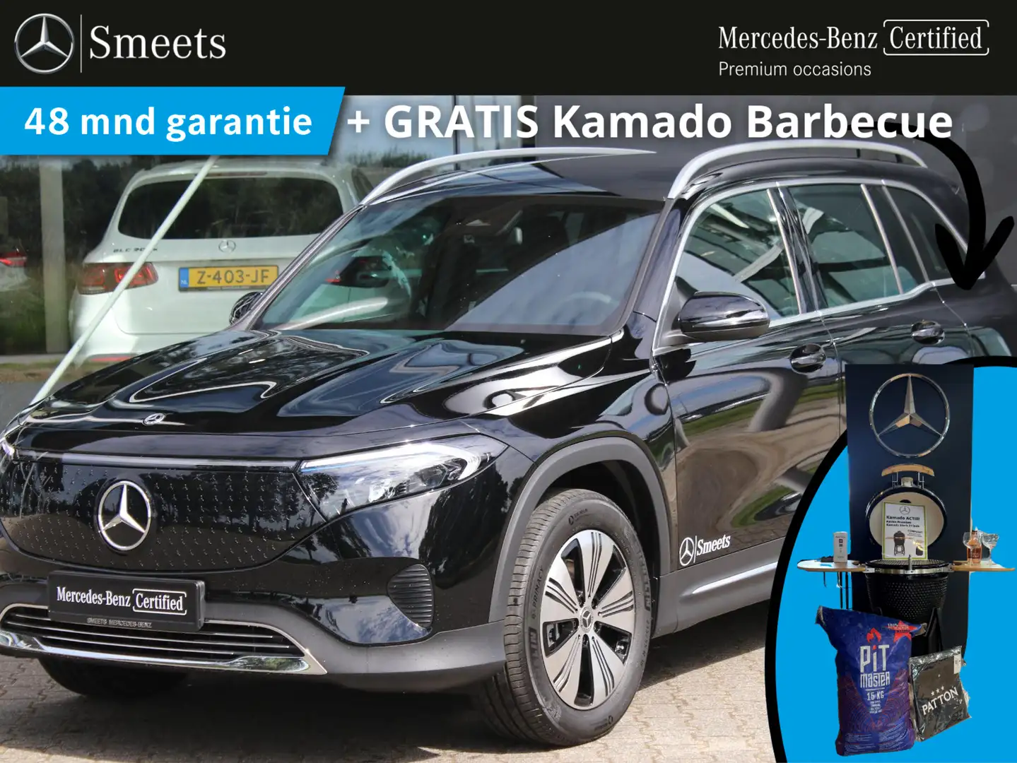 Mercedes-Benz EQB 250 250+ Essential Line 71 kWh Navigatie | Camera | LE Zwart - 1