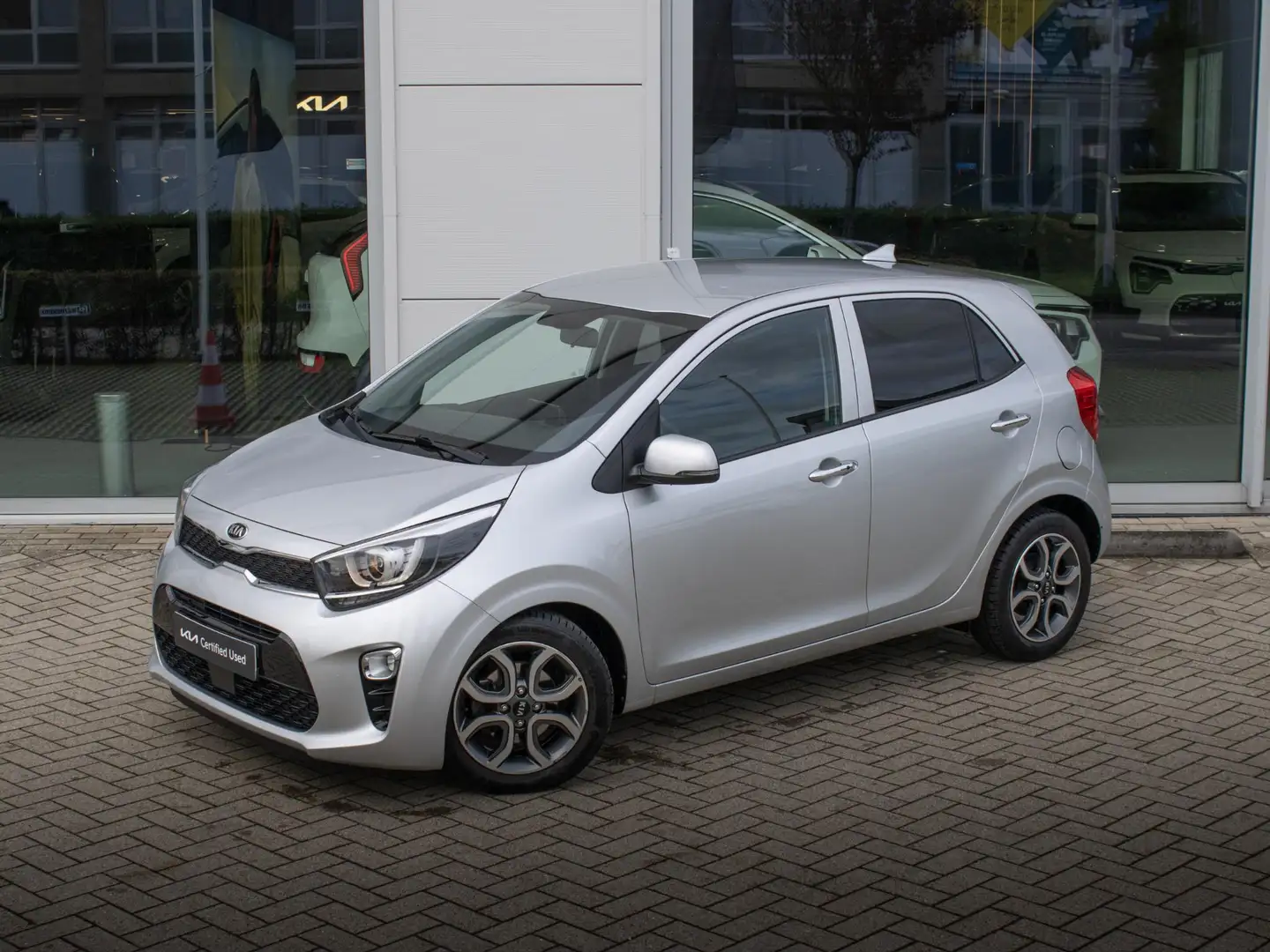 Kia Picanto 1.0 DPi DynamicPlusLine | Navigatie |Climate contr Grijs - 2