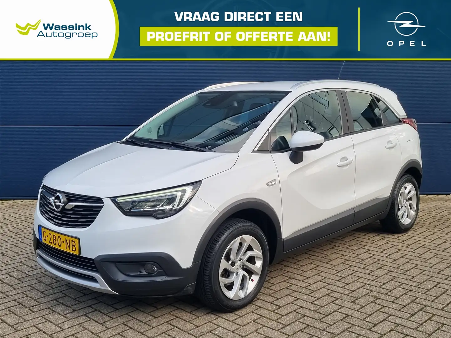 Opel Crossland X 1.2 Turbo Innovation | Navigatie | Climate Control Wit - 1
