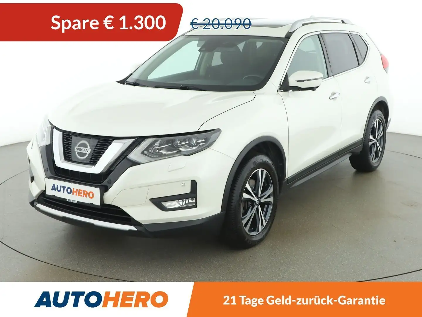 Nissan X-Trail 2.0 dCi N-Connecta 4x4 Aut. *LED*360*SPUR*PANO*AHK Weiß - 1