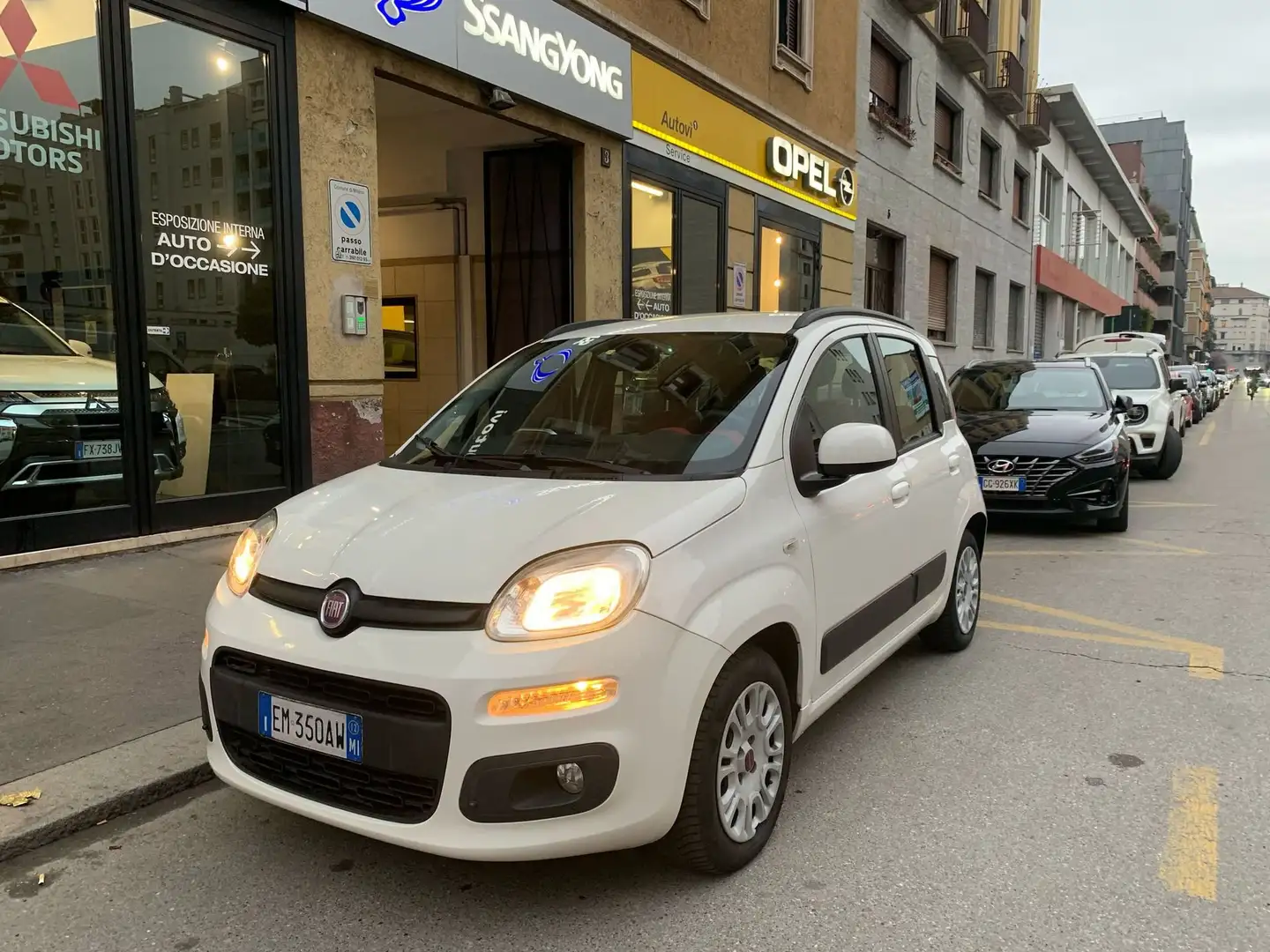 Fiat Panda Panda 1.2 Easy Blanc - 1