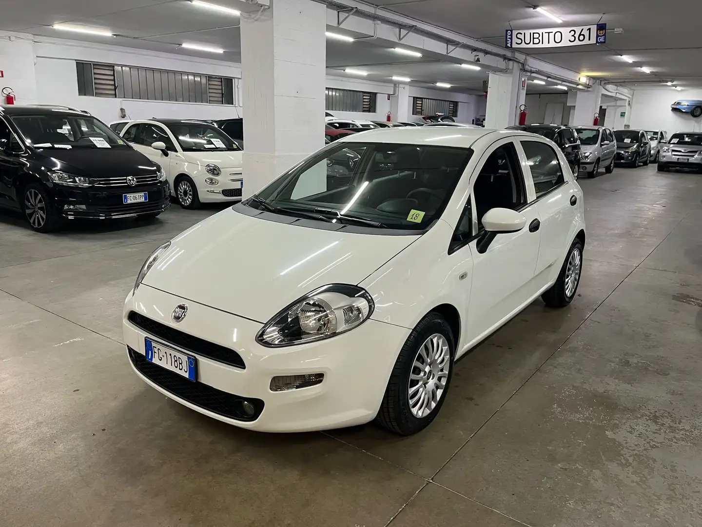 Fiat Punto Evo 5p 1.3 multijet 95cv EURO 6 Bianco - 1