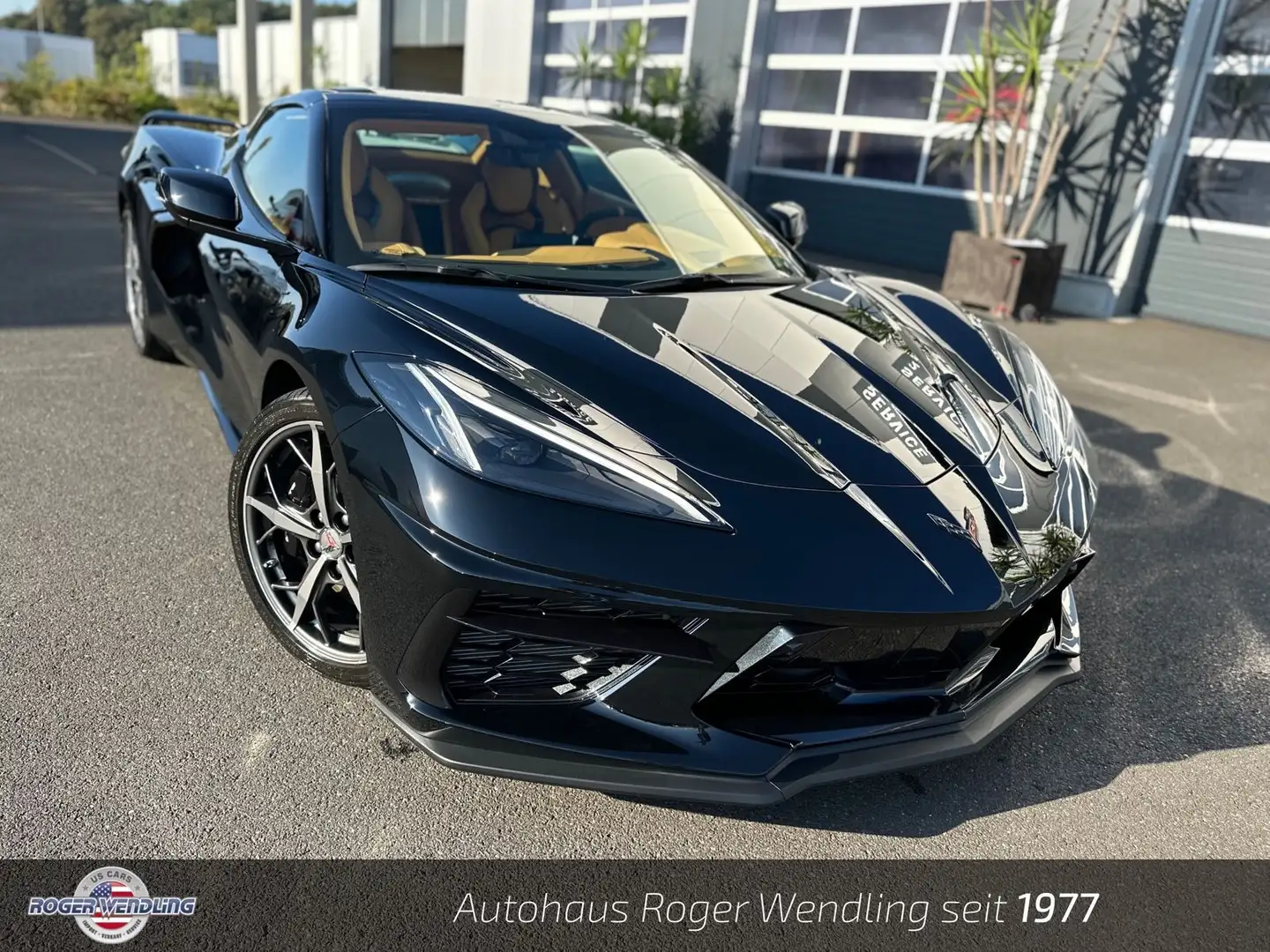 Corvette C8 2023 EU 3LT CARBON ALCANTARA DREIZACKSPEICHEN Noir - 1