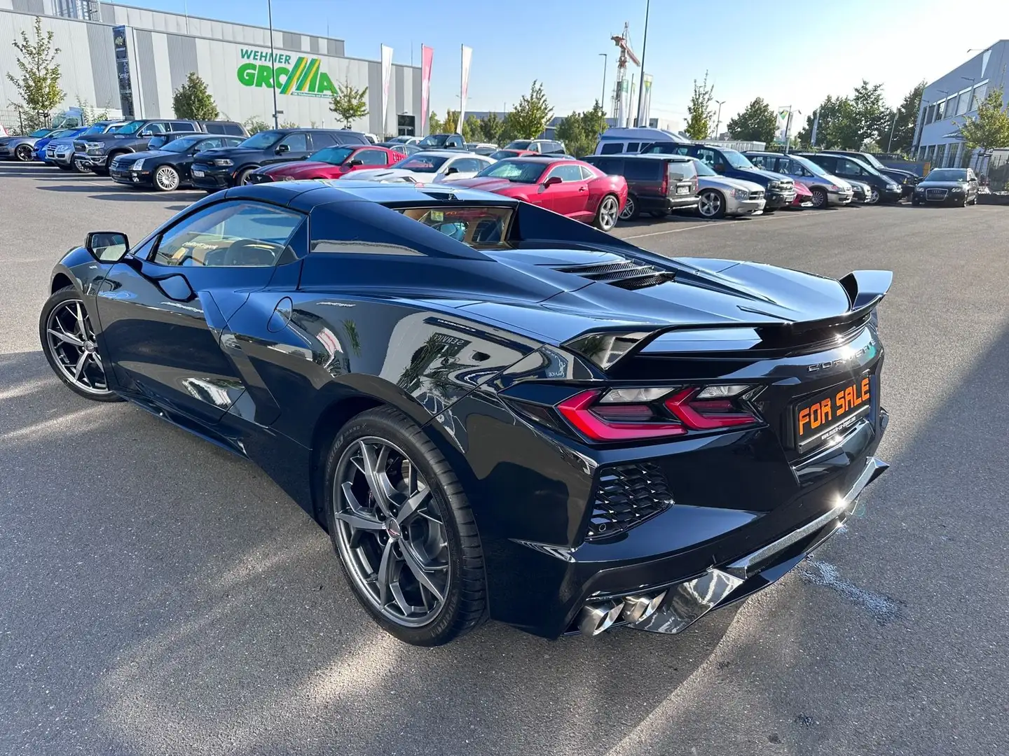 Corvette C8 2023 EU 3LT CARBON ALCANTARA DREIZACKSPEICHEN Schwarz - 2