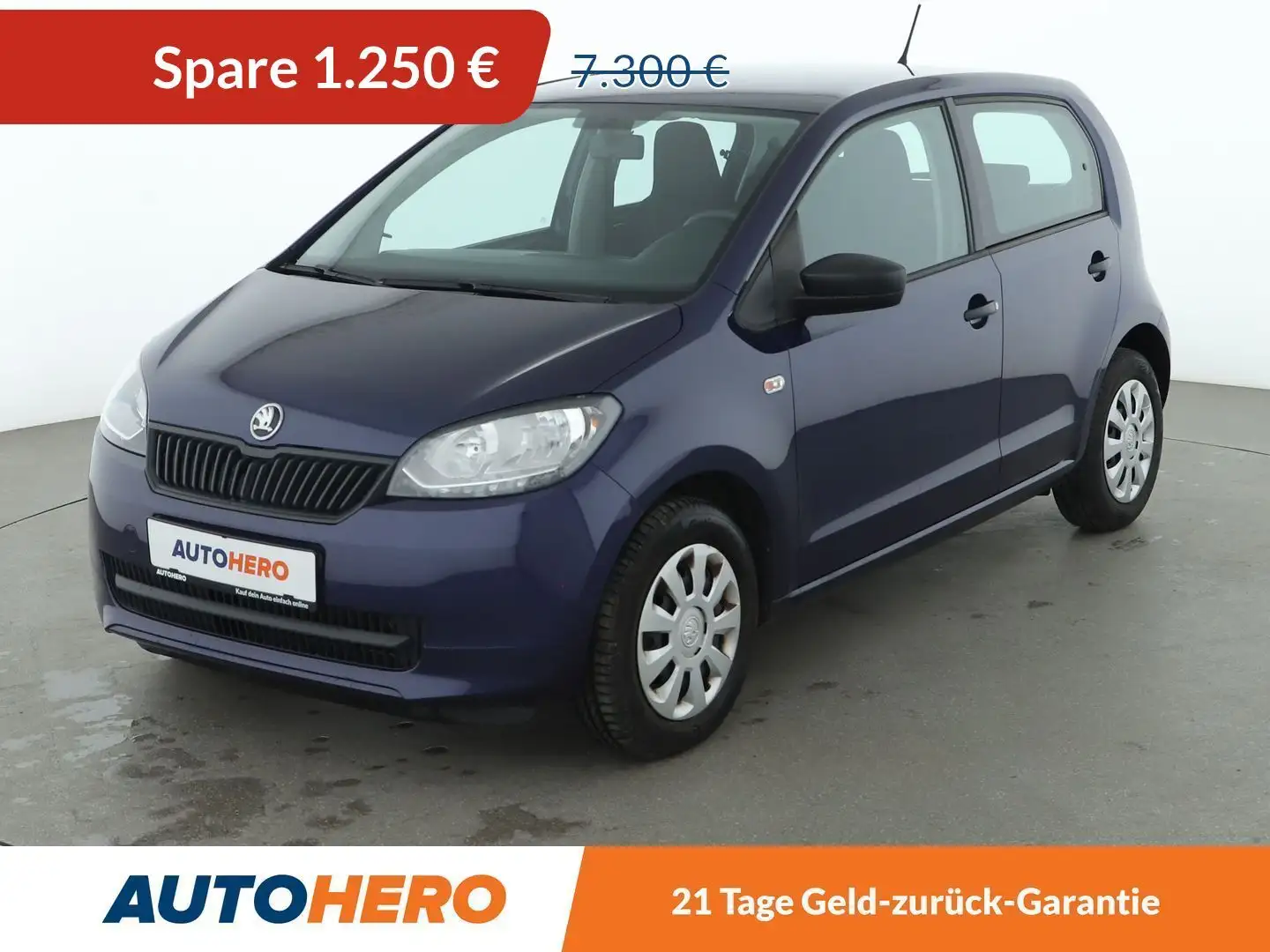 Skoda Citigo 1.0 MPI Cool Edition *KLIMA* Blau - 1